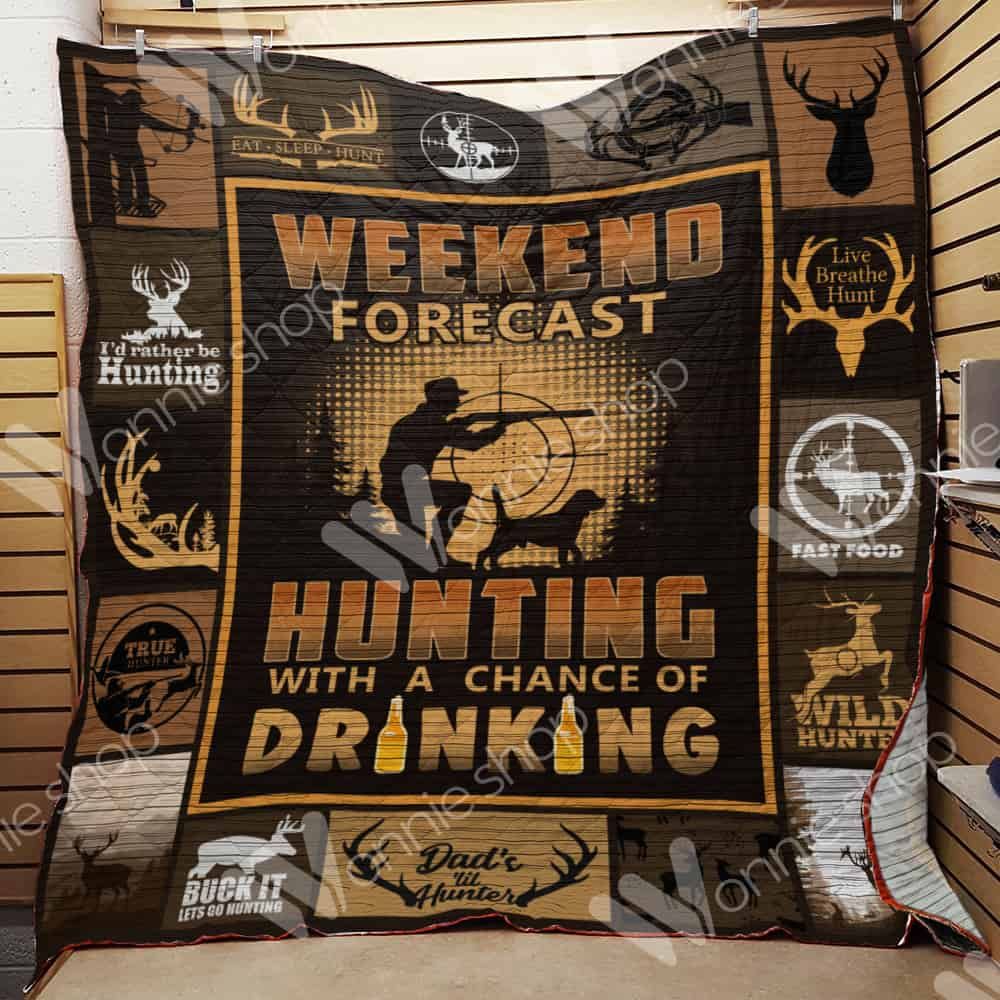 Hunting Quilt Blanket DHC110276TD