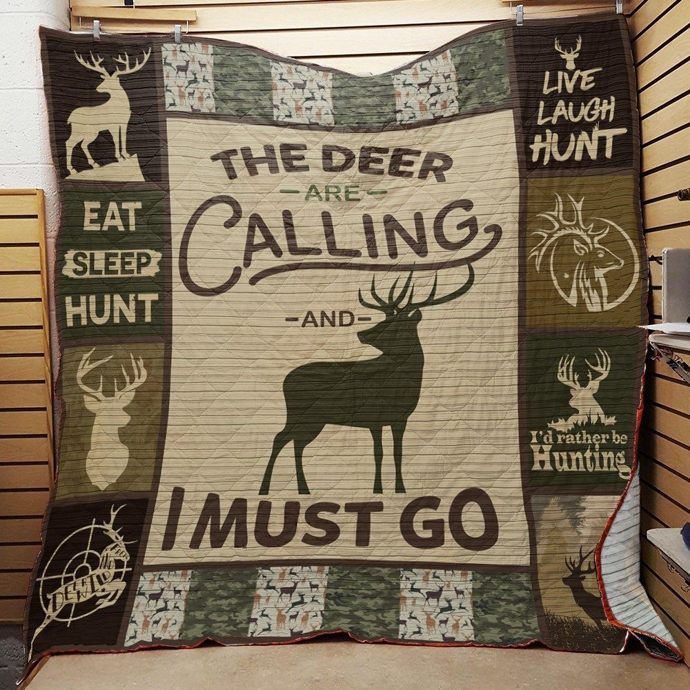 Hunting Quilt Blanket DHC13121646VT