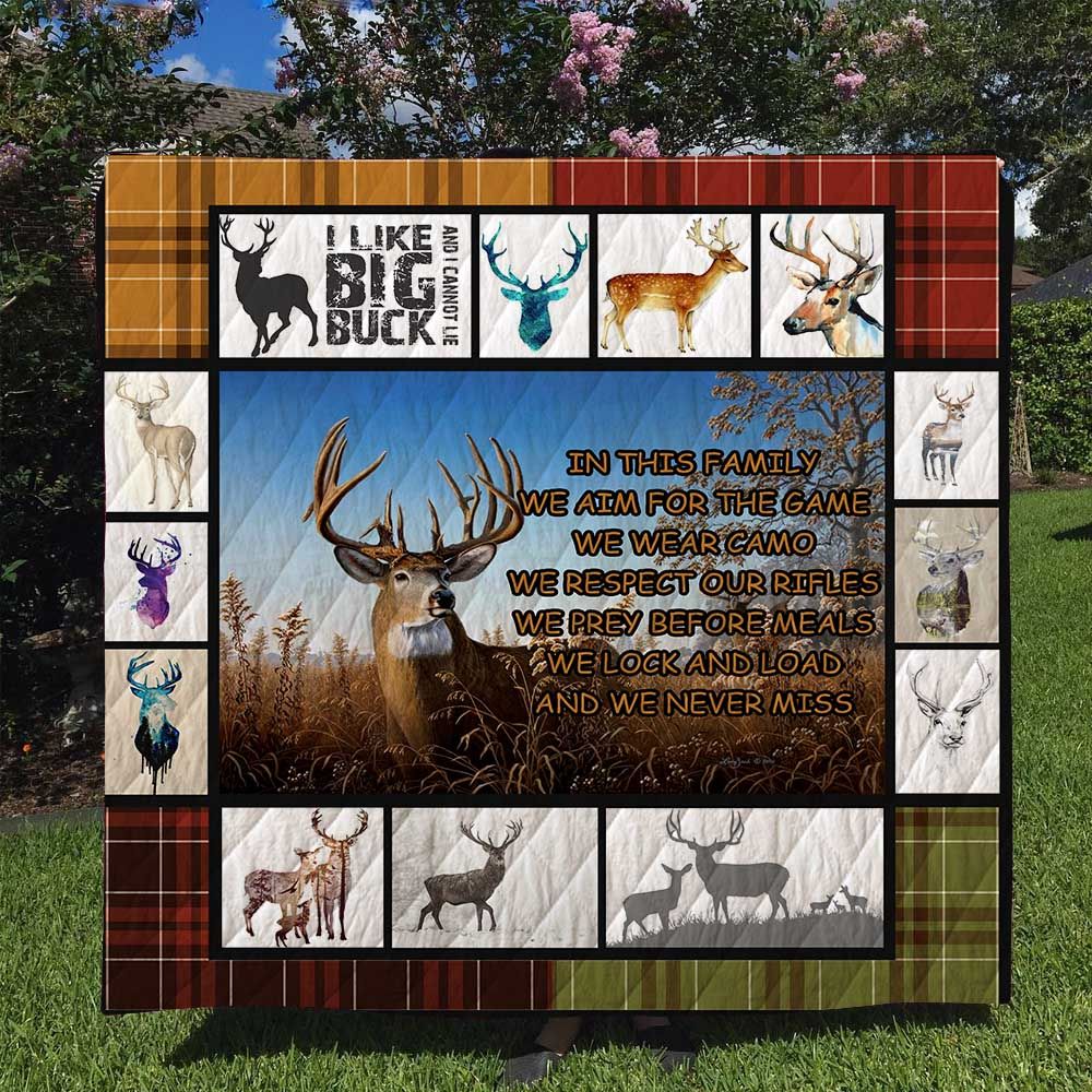 Hunting Quilt Blanket DHC170120806TD