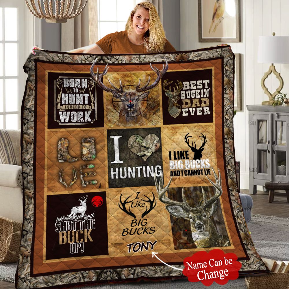 Hunting Quilt Blanket HHH300502NH