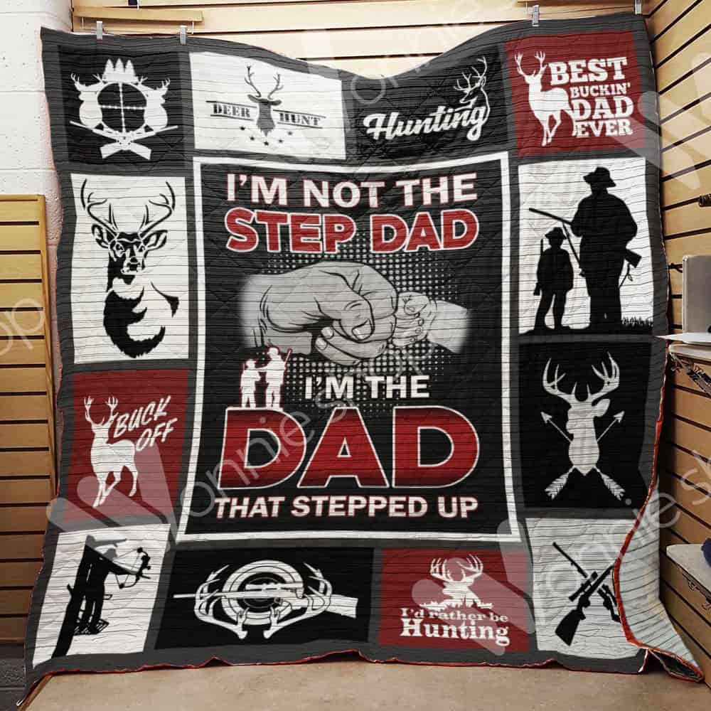 Hunting Step Dad Quilt Blanket DHC1102171TD