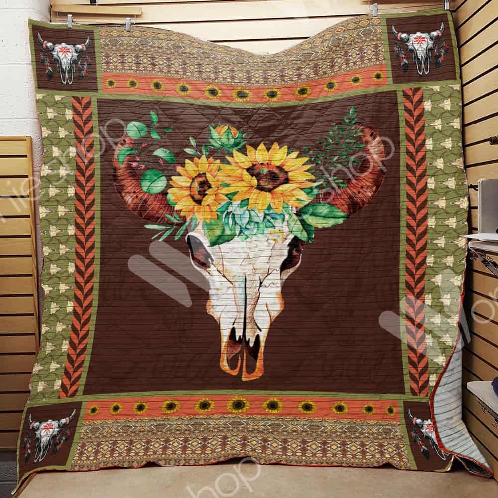 Hunting Sunflower Quilt Blanket DHC03021481TD