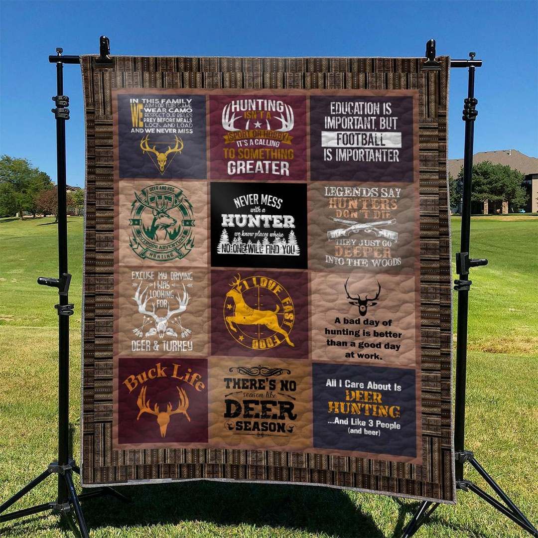 Hunting TD2809643 Quilt Blanket