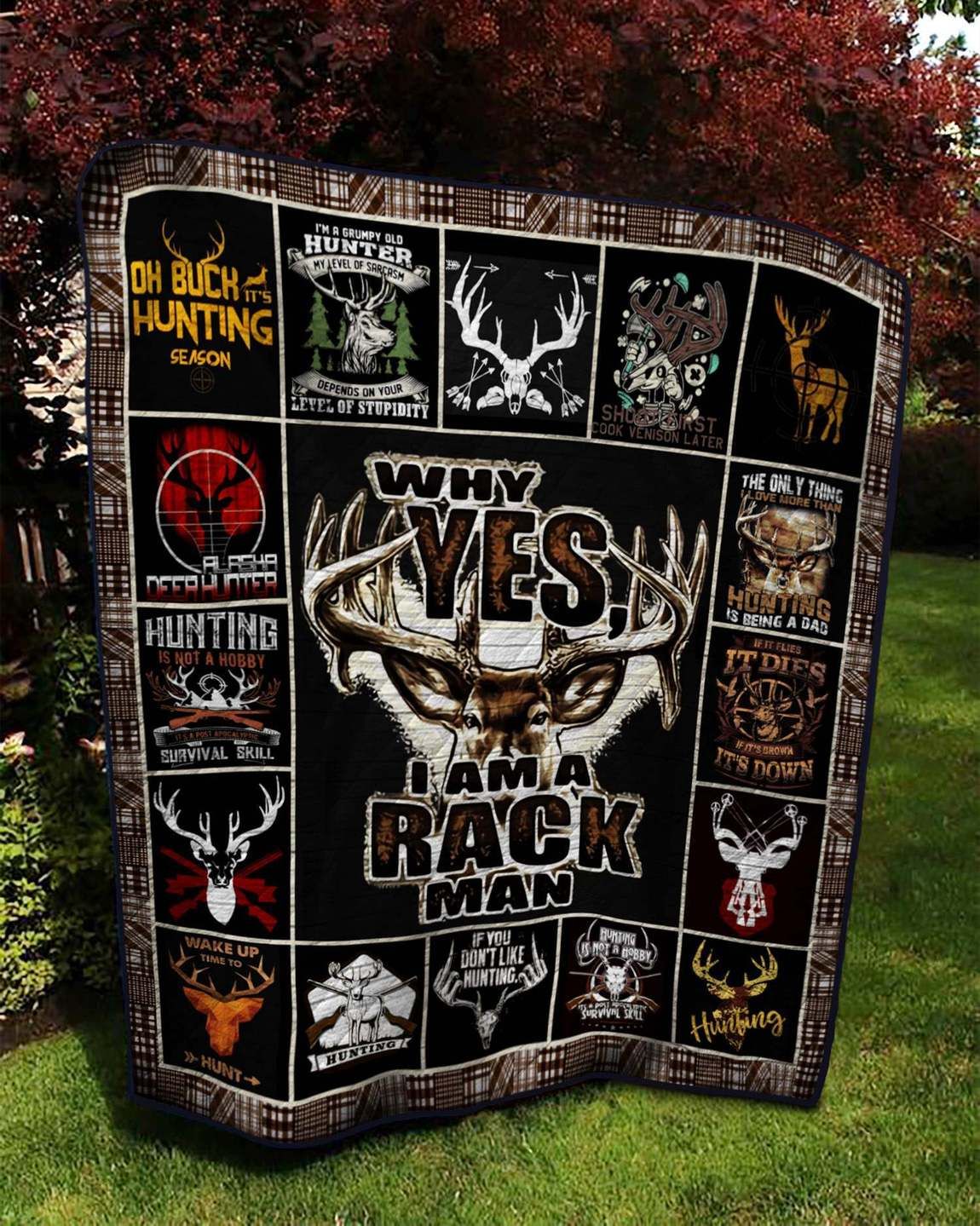 Hunting TN170510 Quilt Blanket