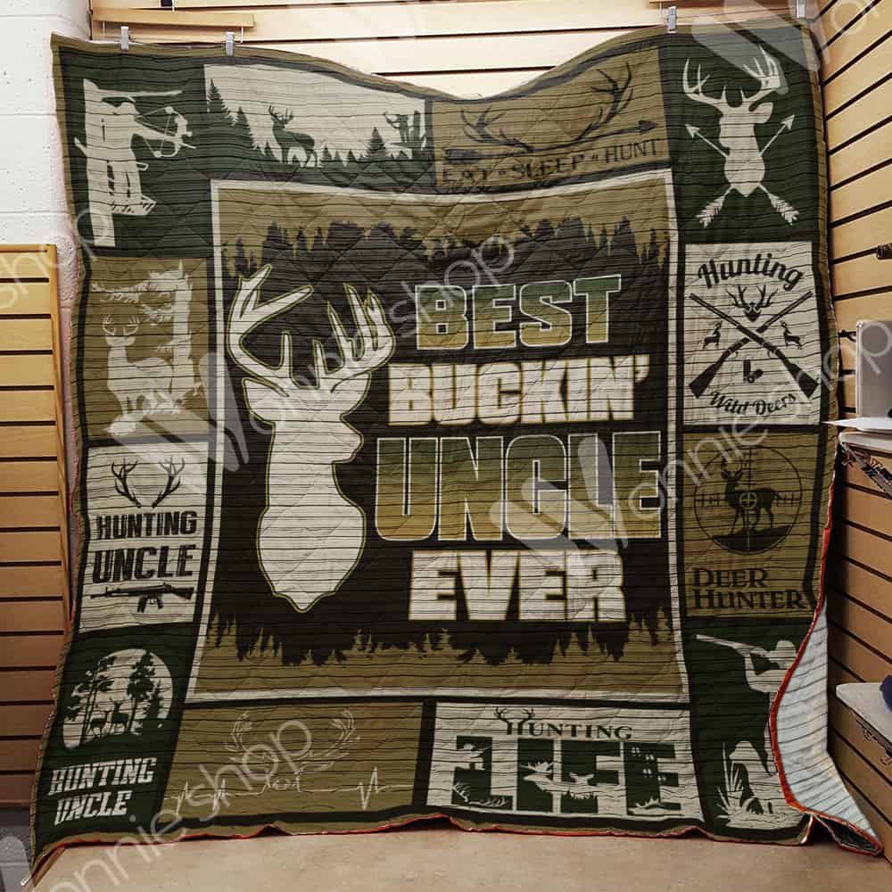 Hunting Uncle Quilt Blanket DHC1102439TD