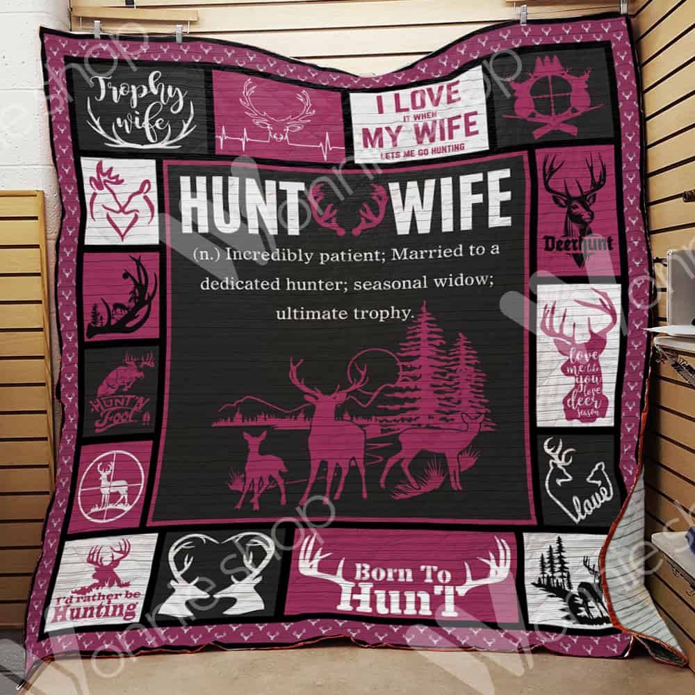 Hunting Wife Blanket LNT0912019 Quilt Blanket