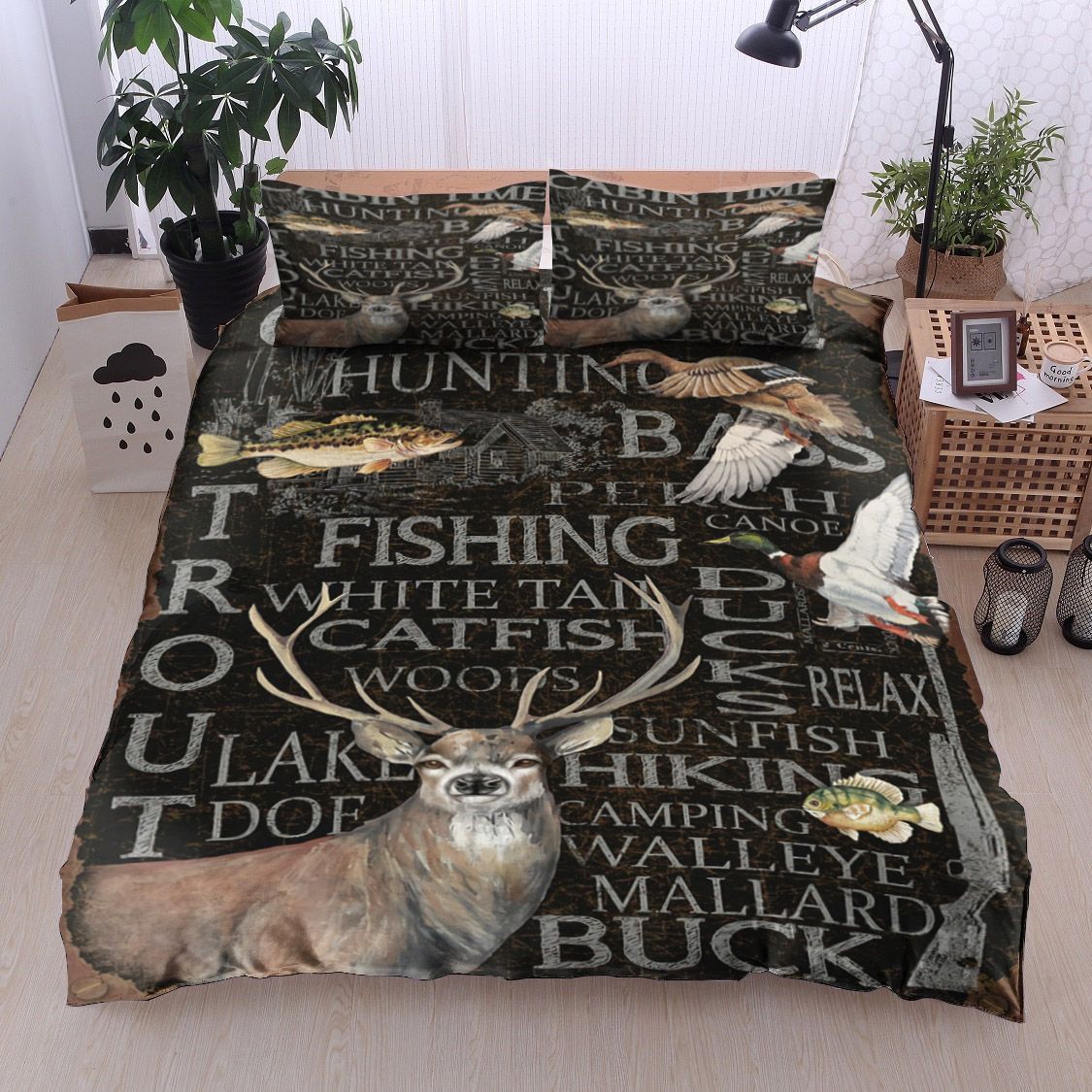 Hunting Wilderness Bedding Set