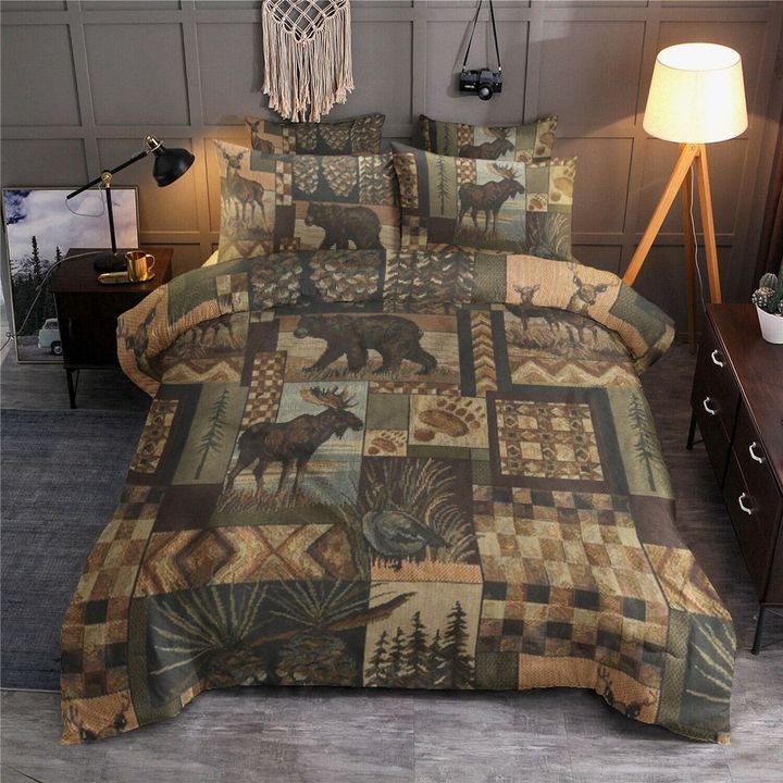 Hunting Woodland Bedding Set