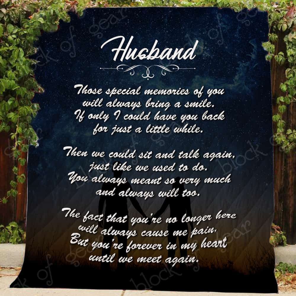 Husband You Are Forever In My Heart GS-CL-LD2910 Quilt Blanket