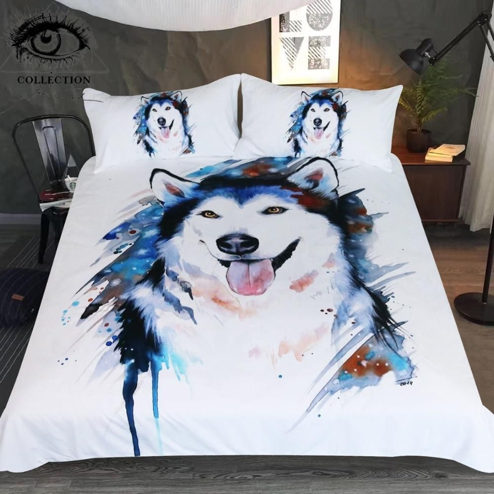Husky Bedding Set