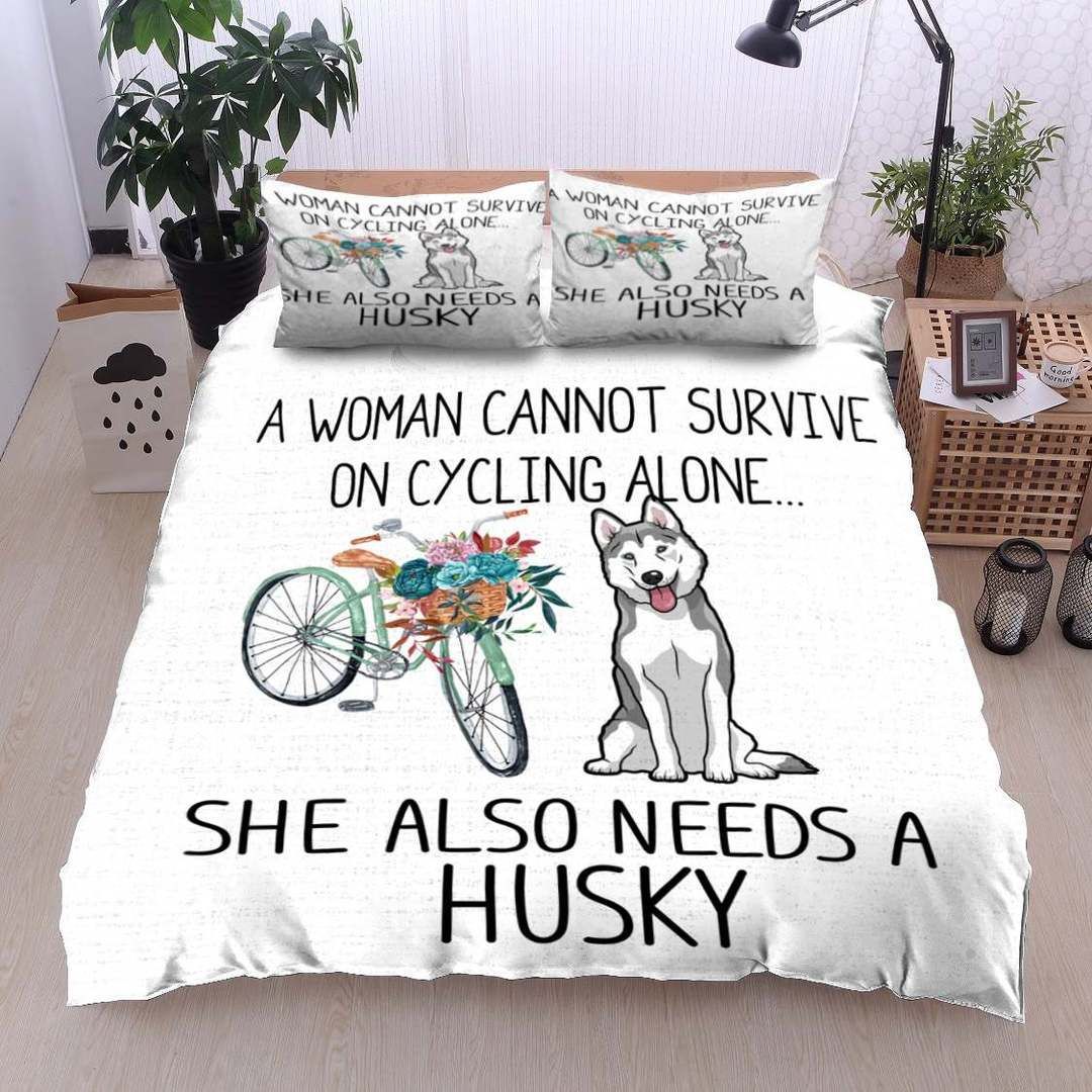 Husky Cycling Bedding Set