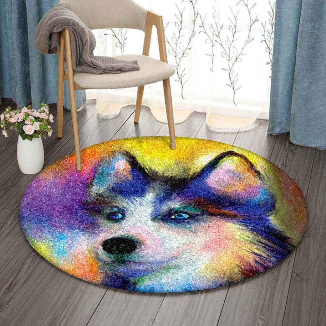 Husky Round Carpet