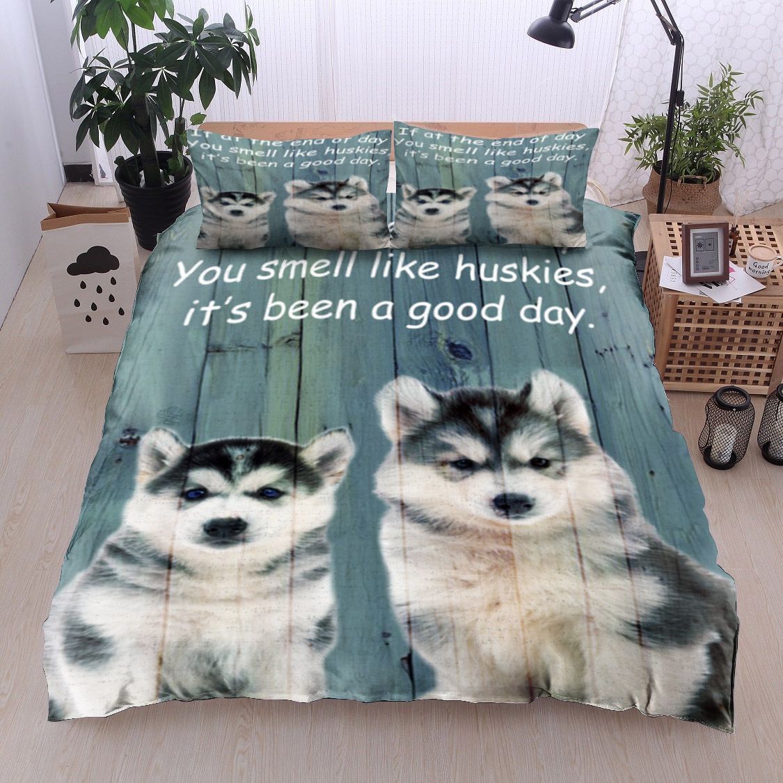 Husky Dog Bedding Set