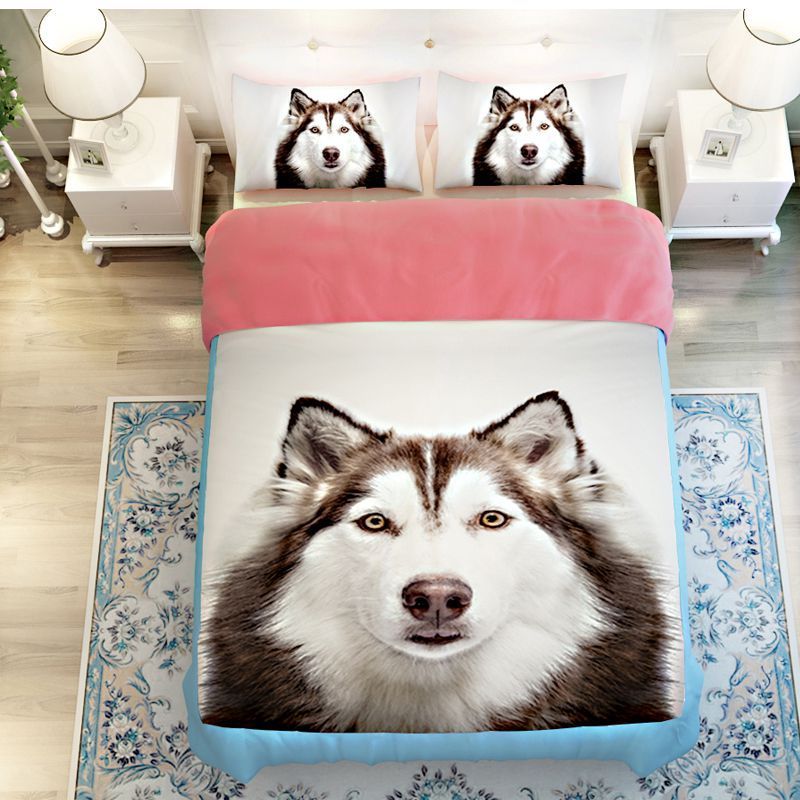 Husky Dog Bedding Set