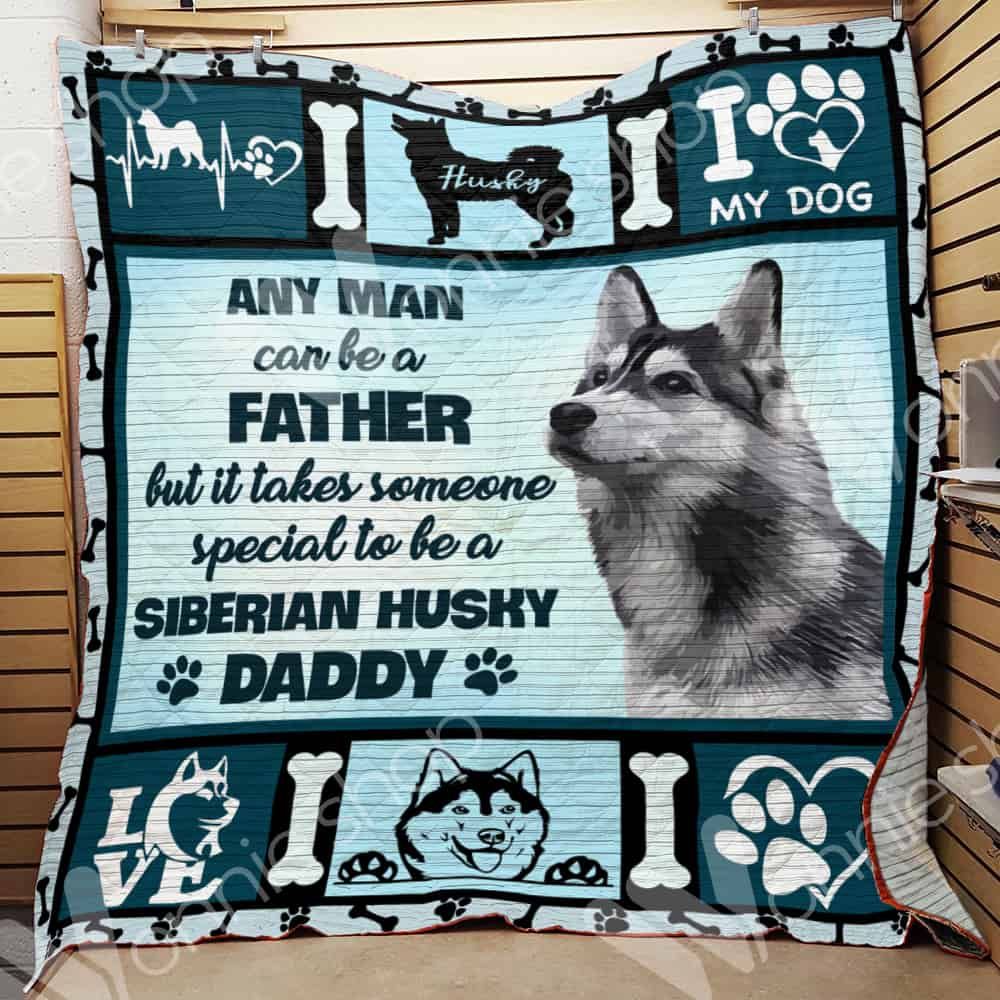 Husky Dog Quilt Blanket DHC0602596TD