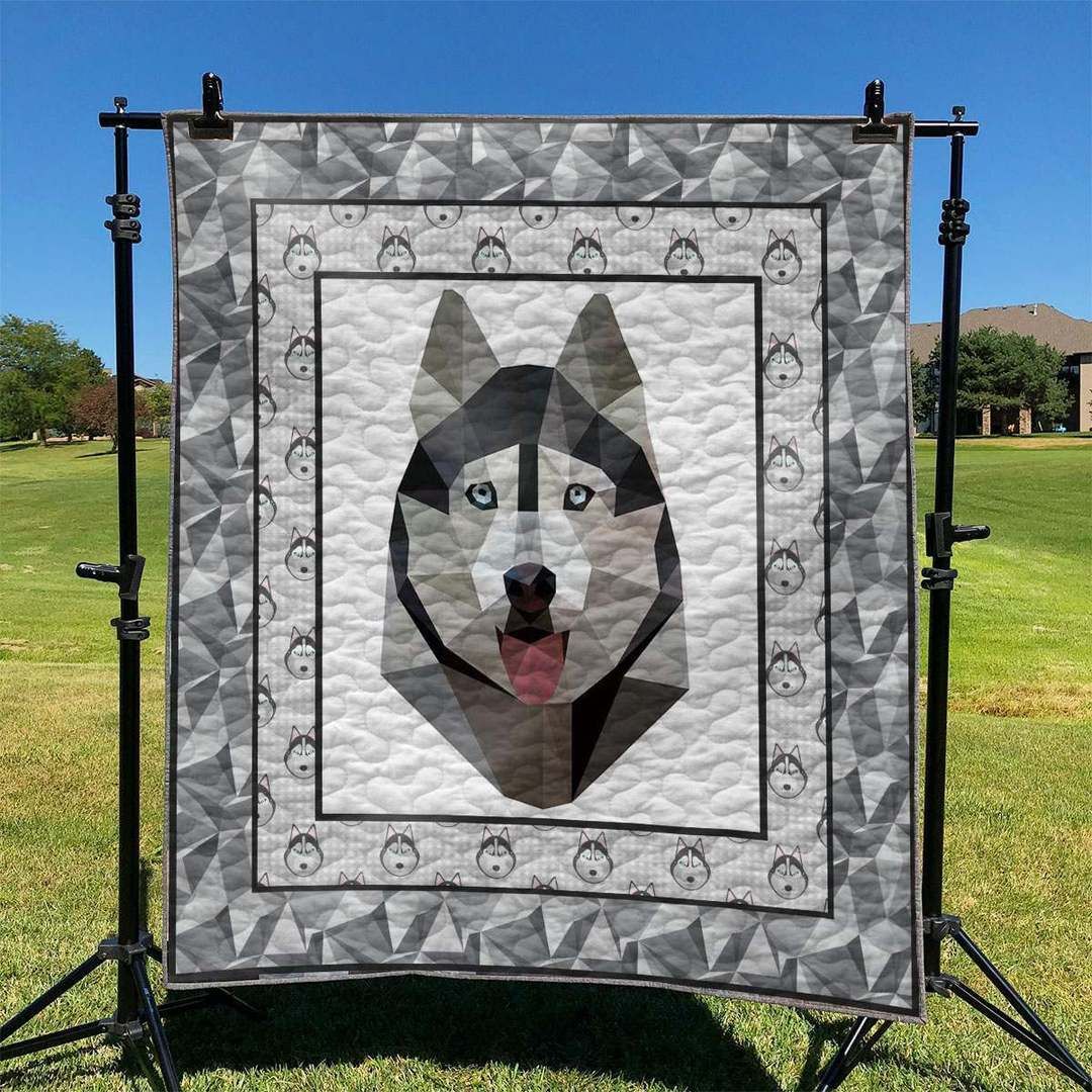 Husky Dog TD2709489 Quilt Blanket