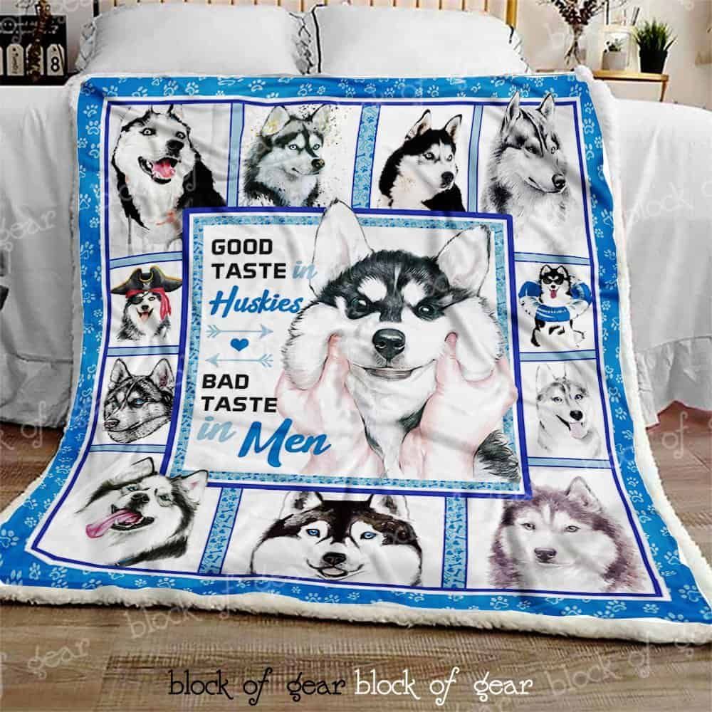 Husky Fleece Blanket