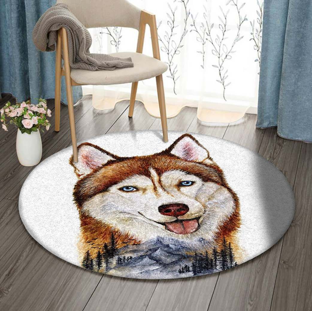 Husky Round Carpet