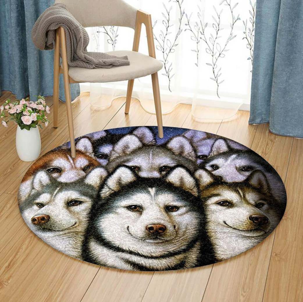 Husky Round Carpet