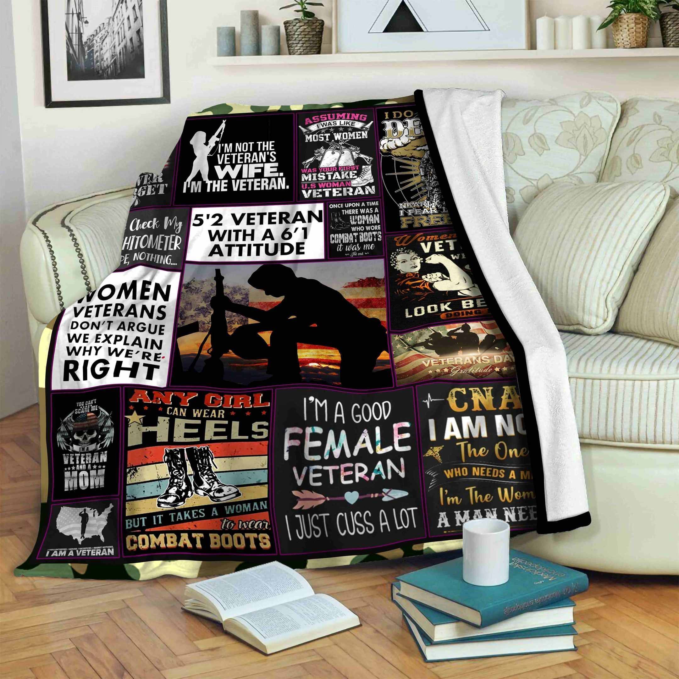 HVT110707 Sherpa Fleece Blanket Sleepy