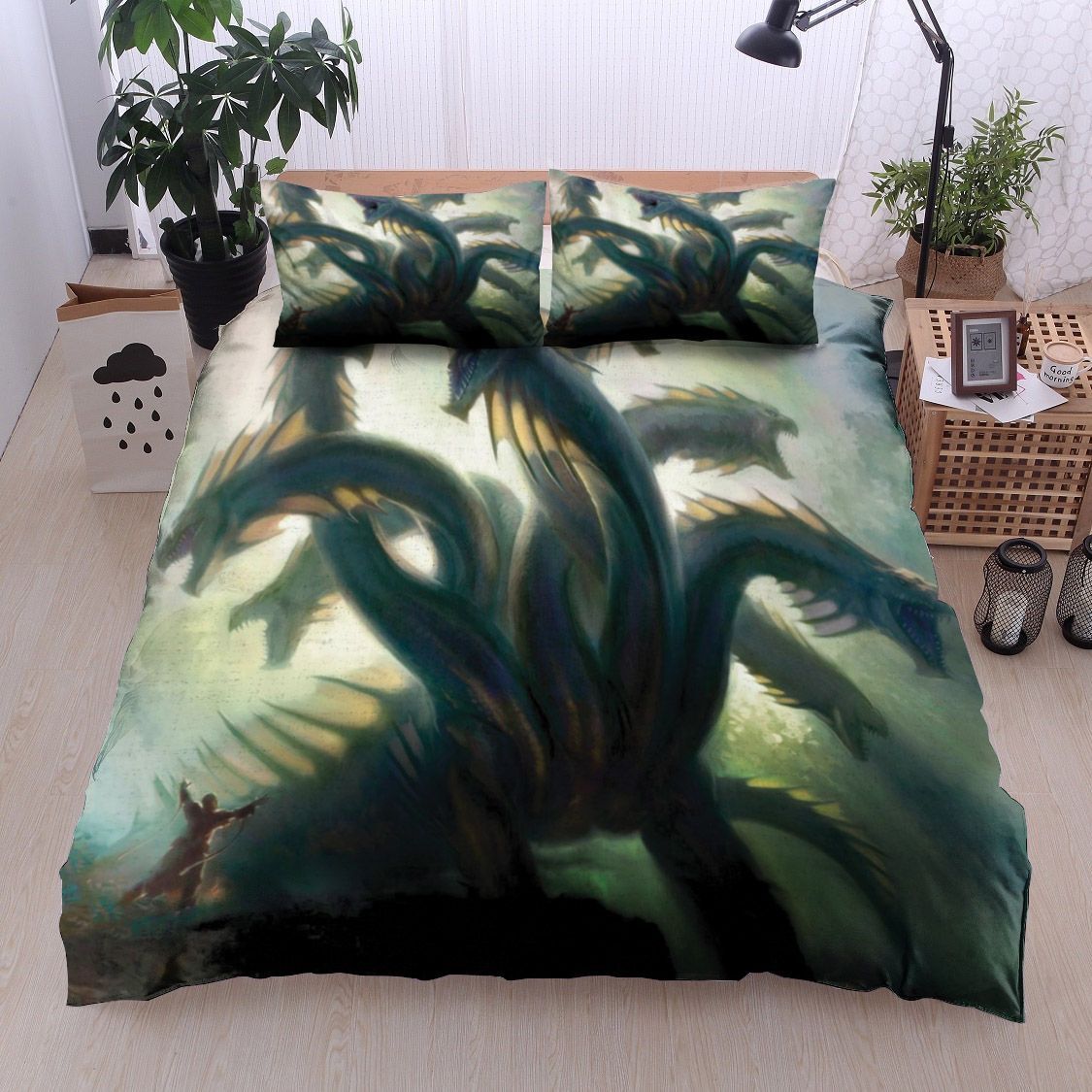 Hydra The Mythological Dragon Bedding Set
