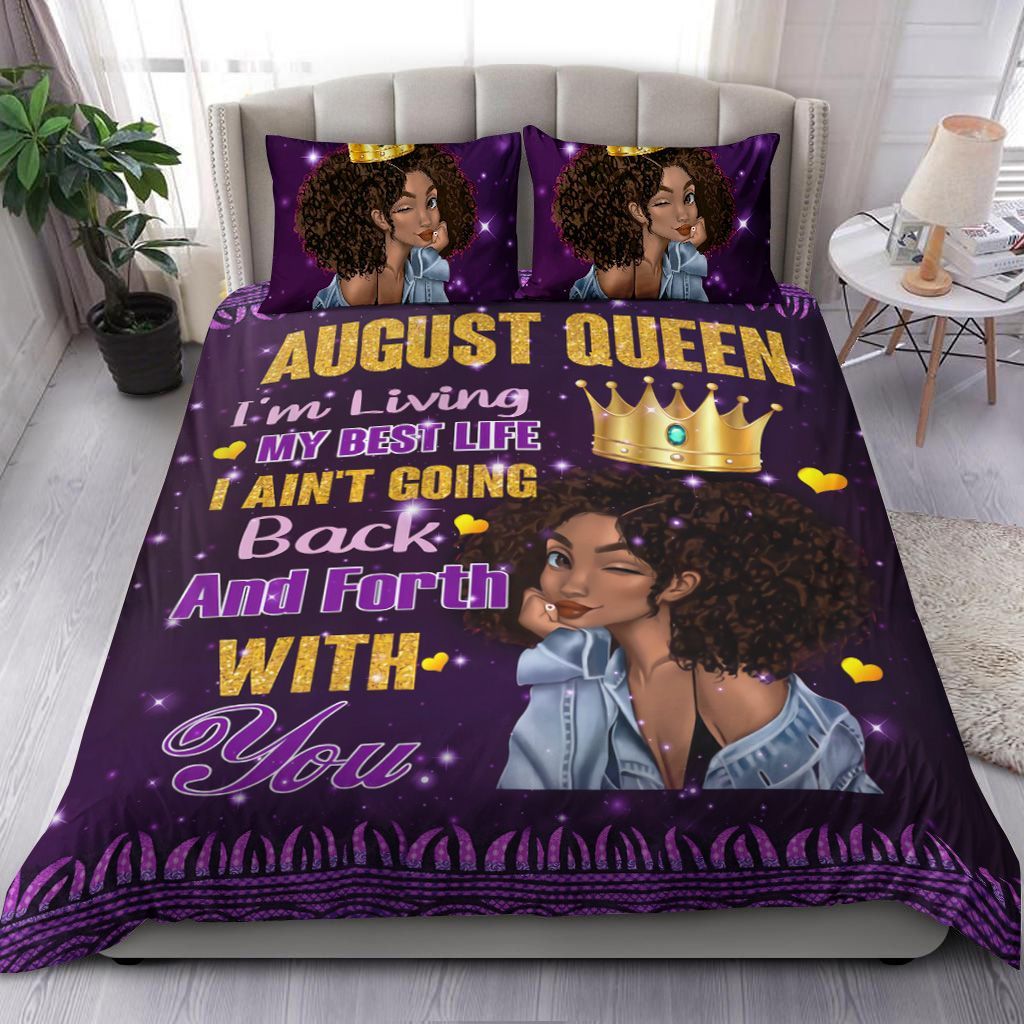 I Am A Black Girl August Queen Bedding Set