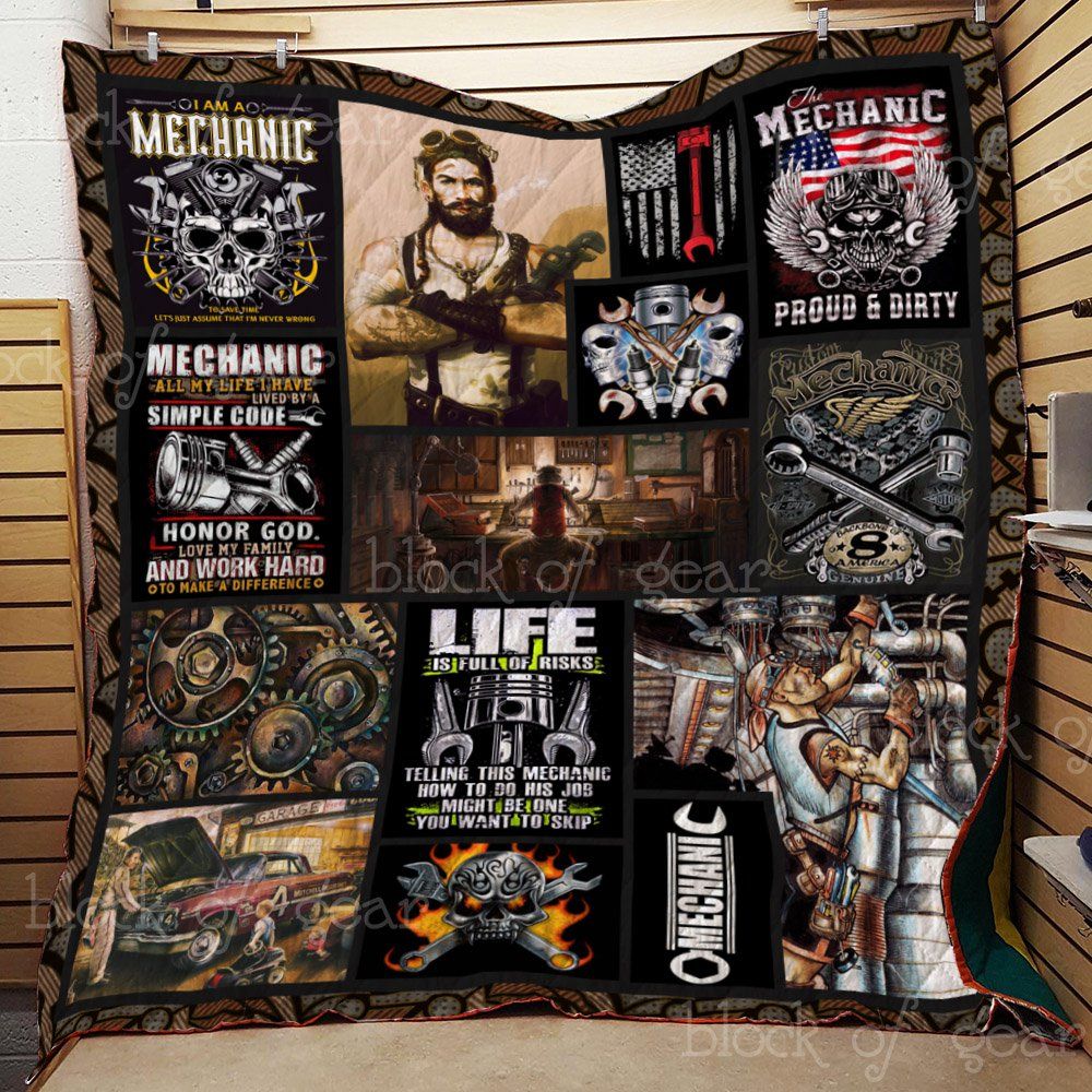 I Am A Mechanic Quilt Th553 Dhc11123457Dd