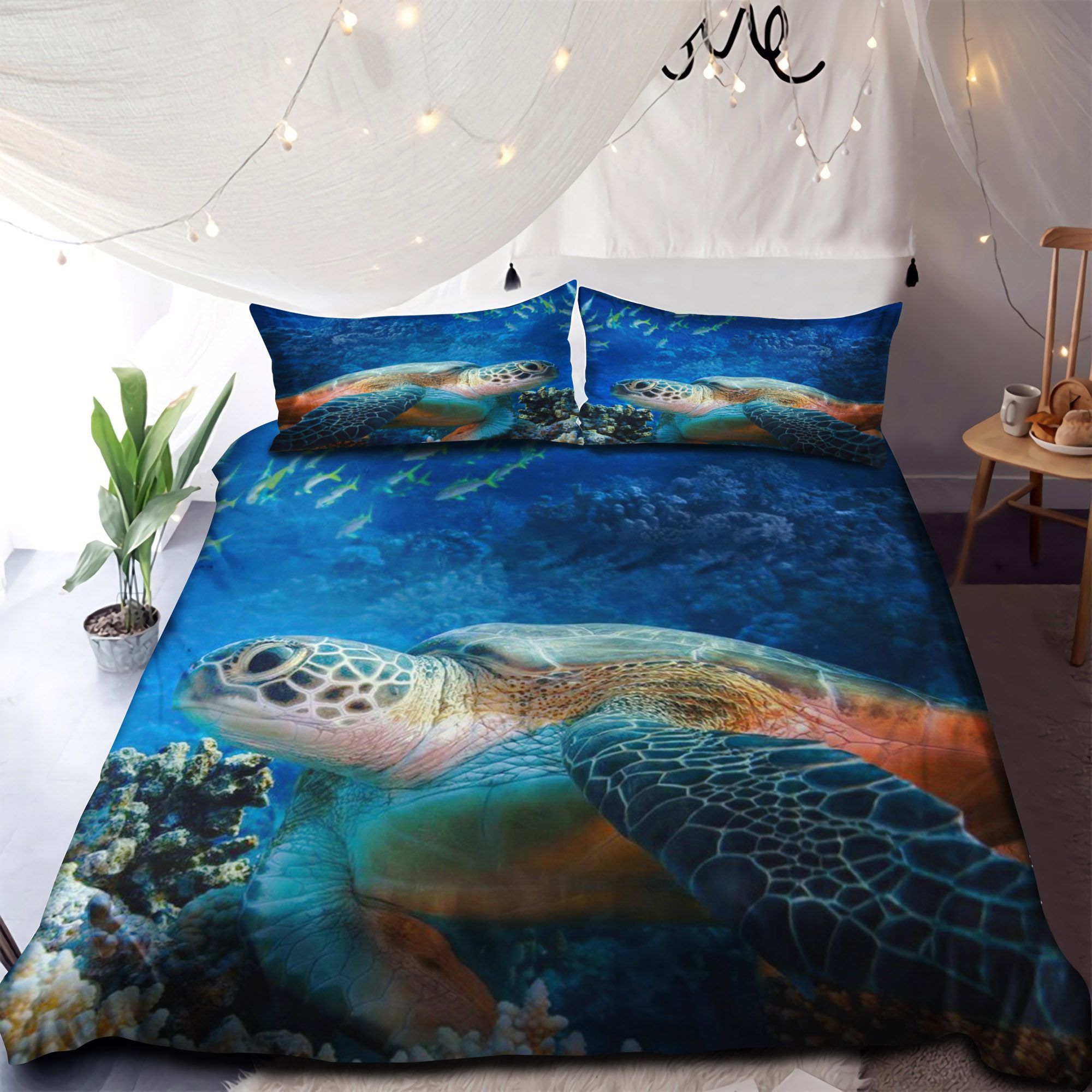 I Am A Sea Turtle Bedding Set