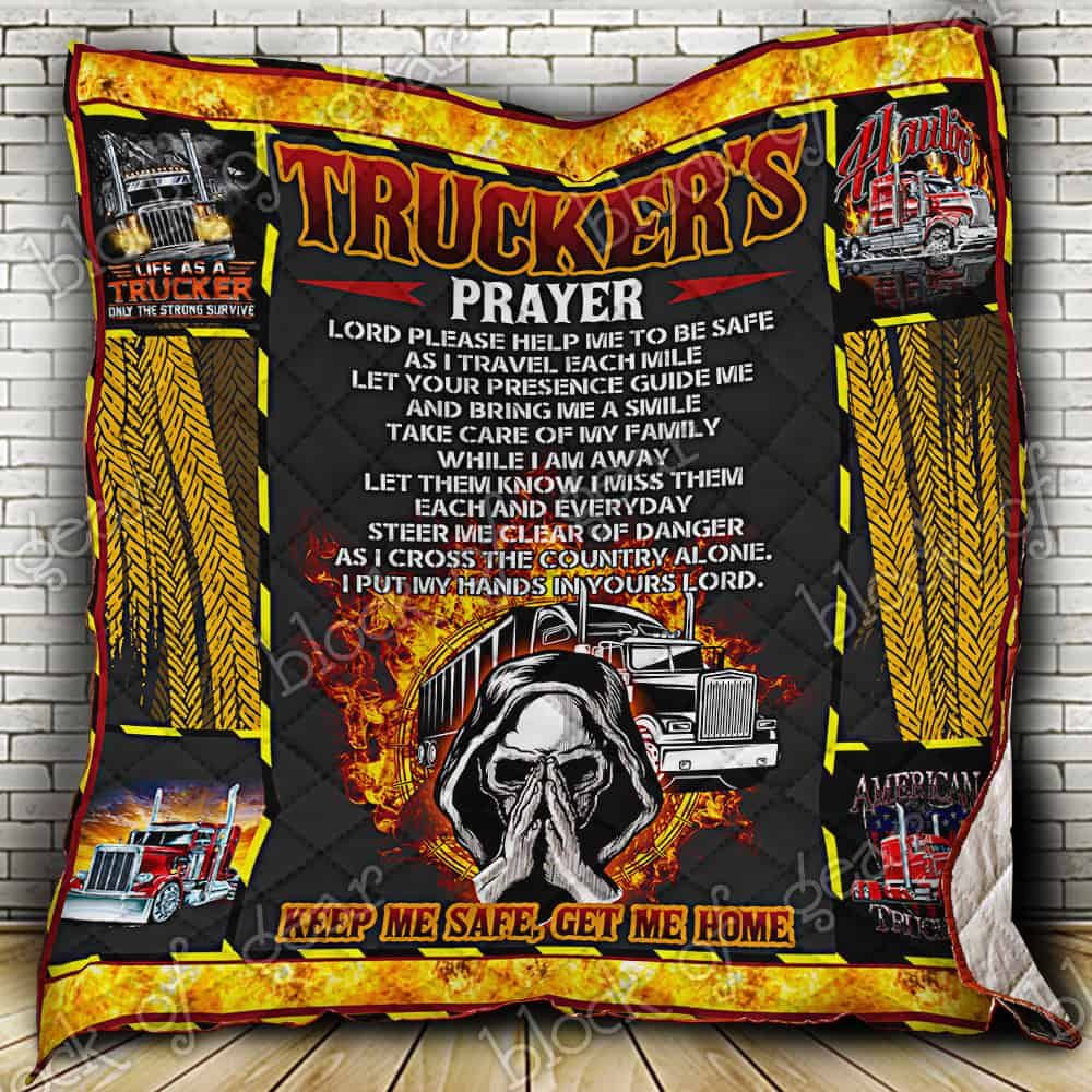 I Am A Trucker Quilt Np267 Dhc11123972Dd