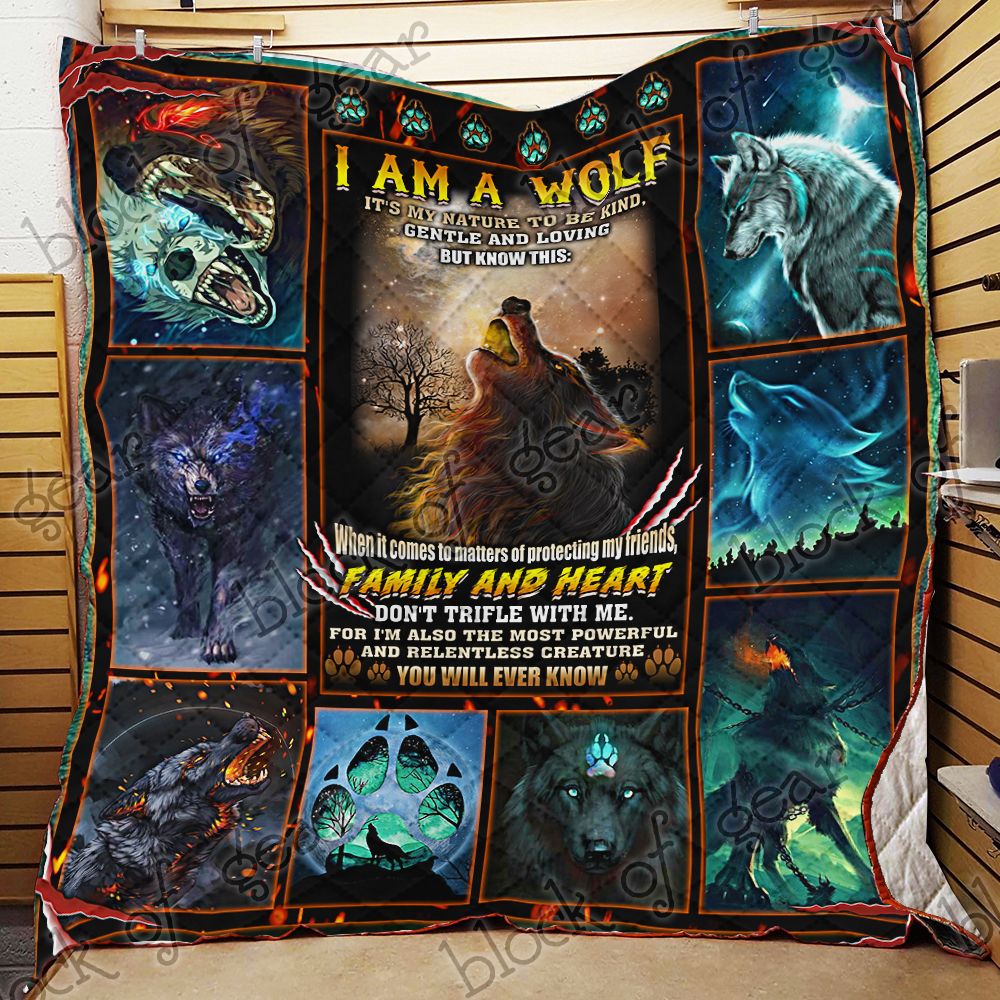 I Am A Wolf Quilt Psl365 Dhc11124139Dd
