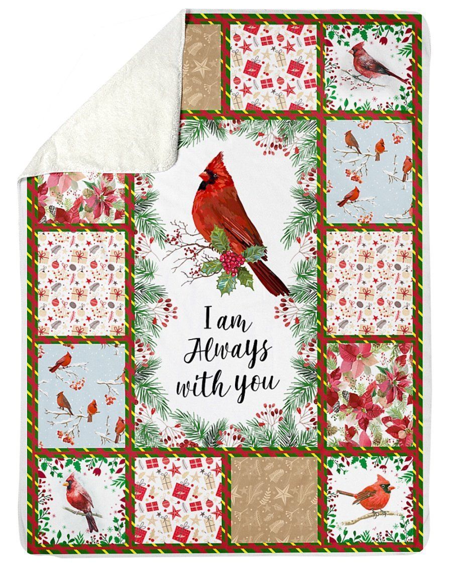 I Am Always With You Fleece Blanket Fleece Blanket