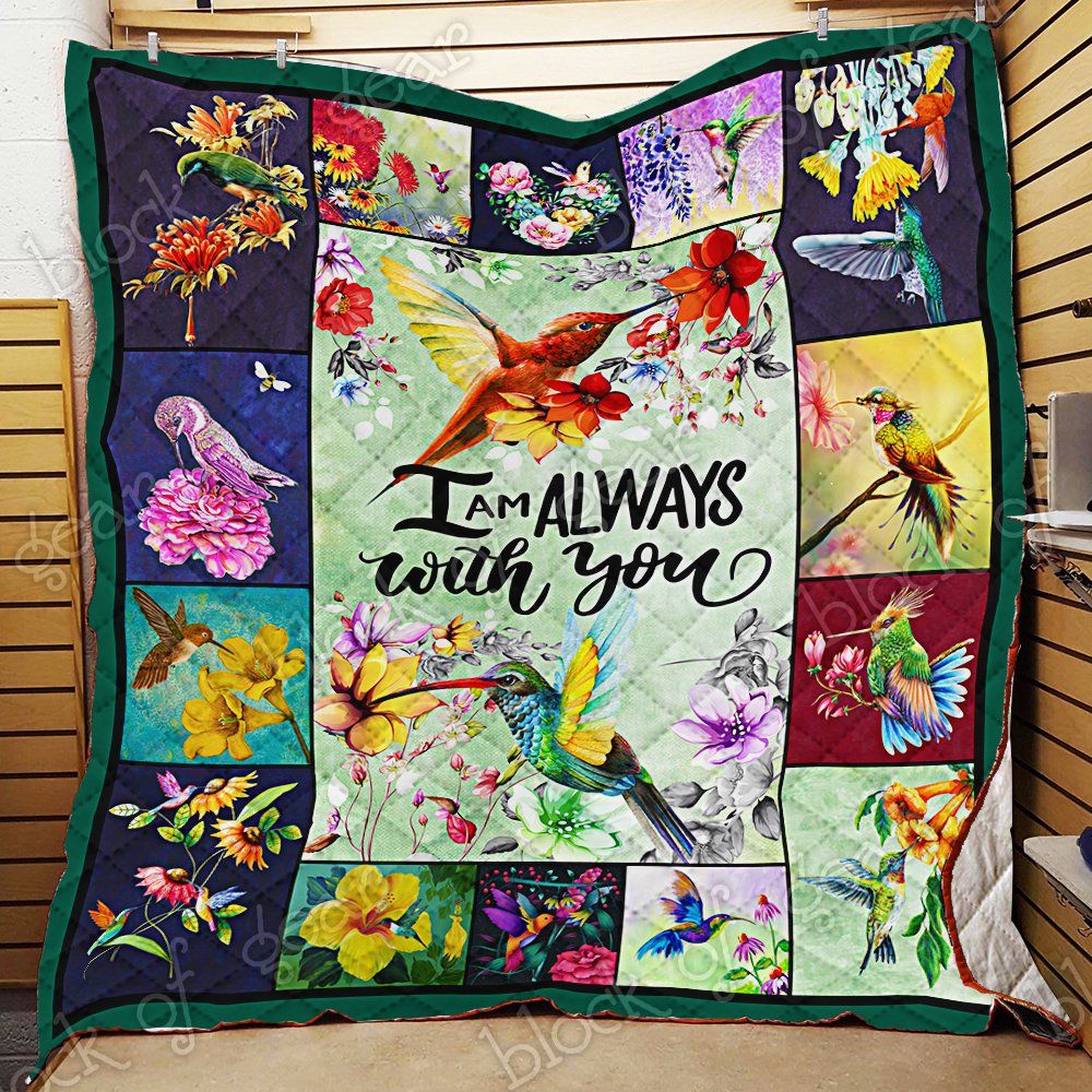 I Am Always With You Hummingbird Quilt Mh41 Dhc11122851Dd