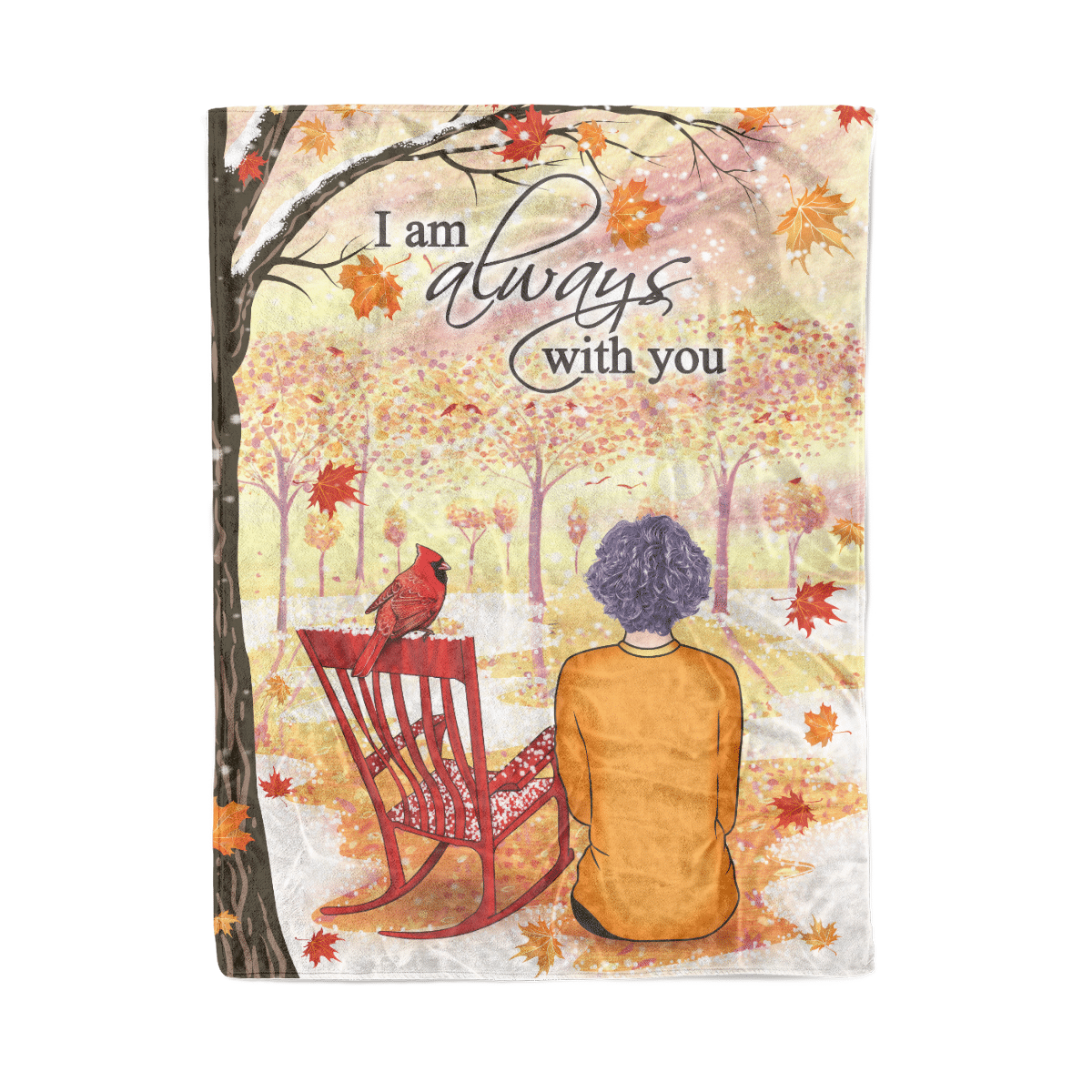 I am always with you Fleece Blanket