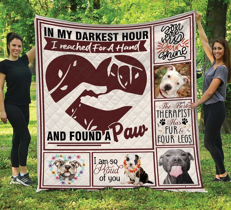 I Am So Proud Of You My Dogs Quilt Blanket DHC1402826TD