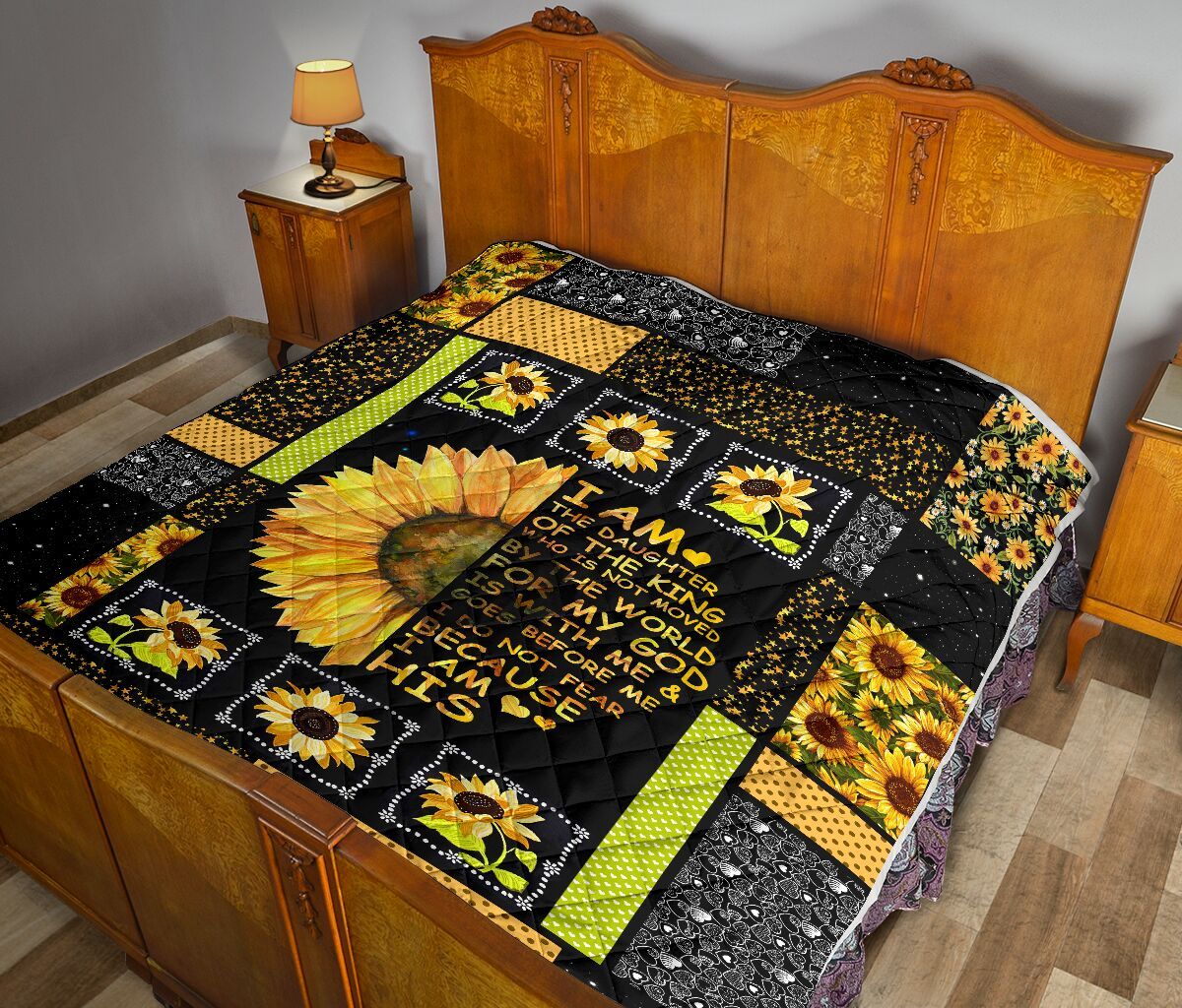 I Am The Daughter Of The King Quilt Blanket DHC02011081DD