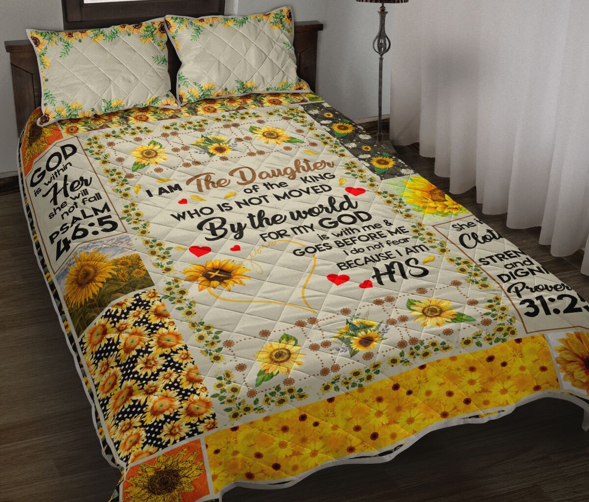 I Am The Daughter Of The King Quilt Blanket DHC02011119DD