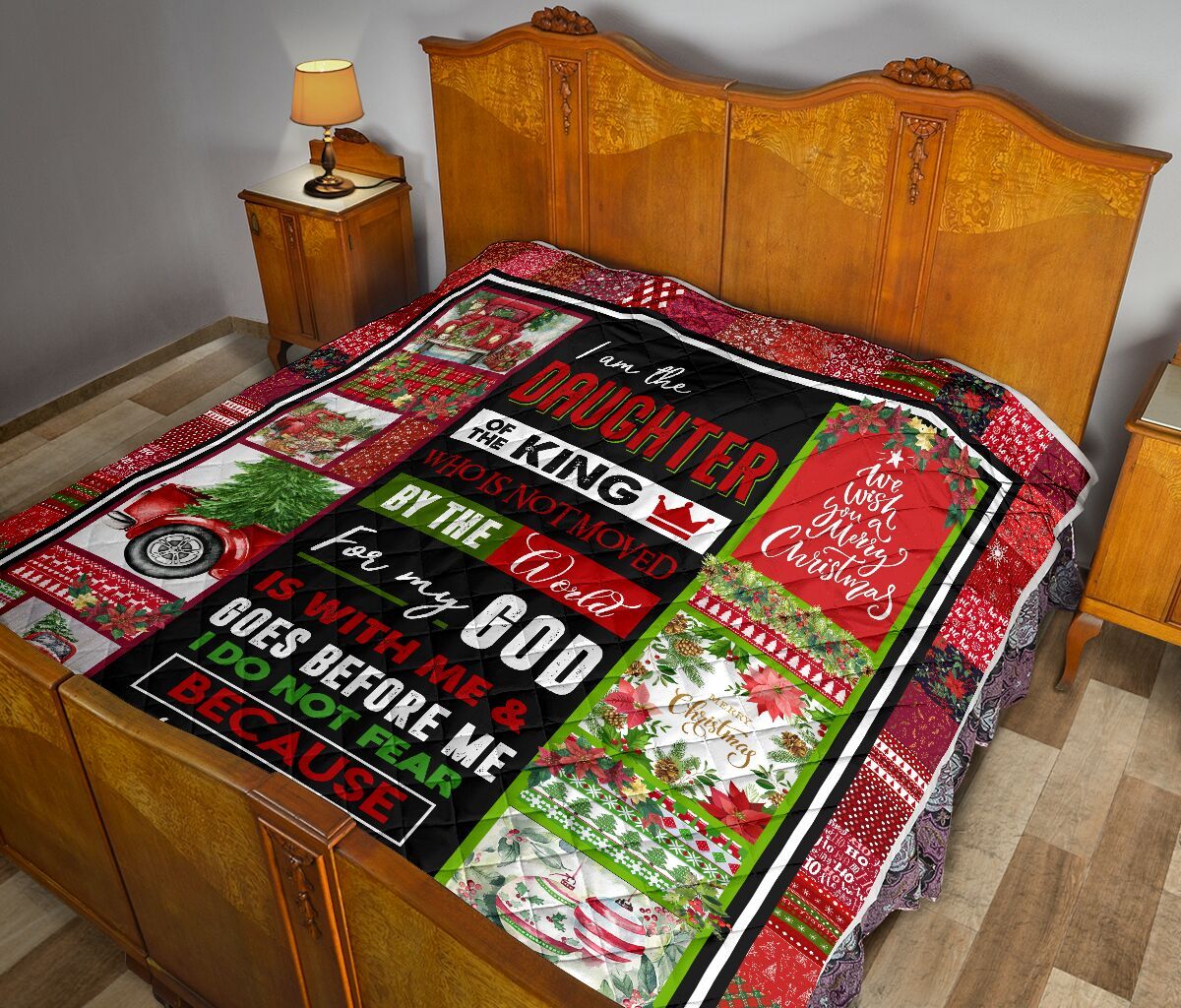 I Am The Daughter Of The King Quilt Blanket DHC02011134DD