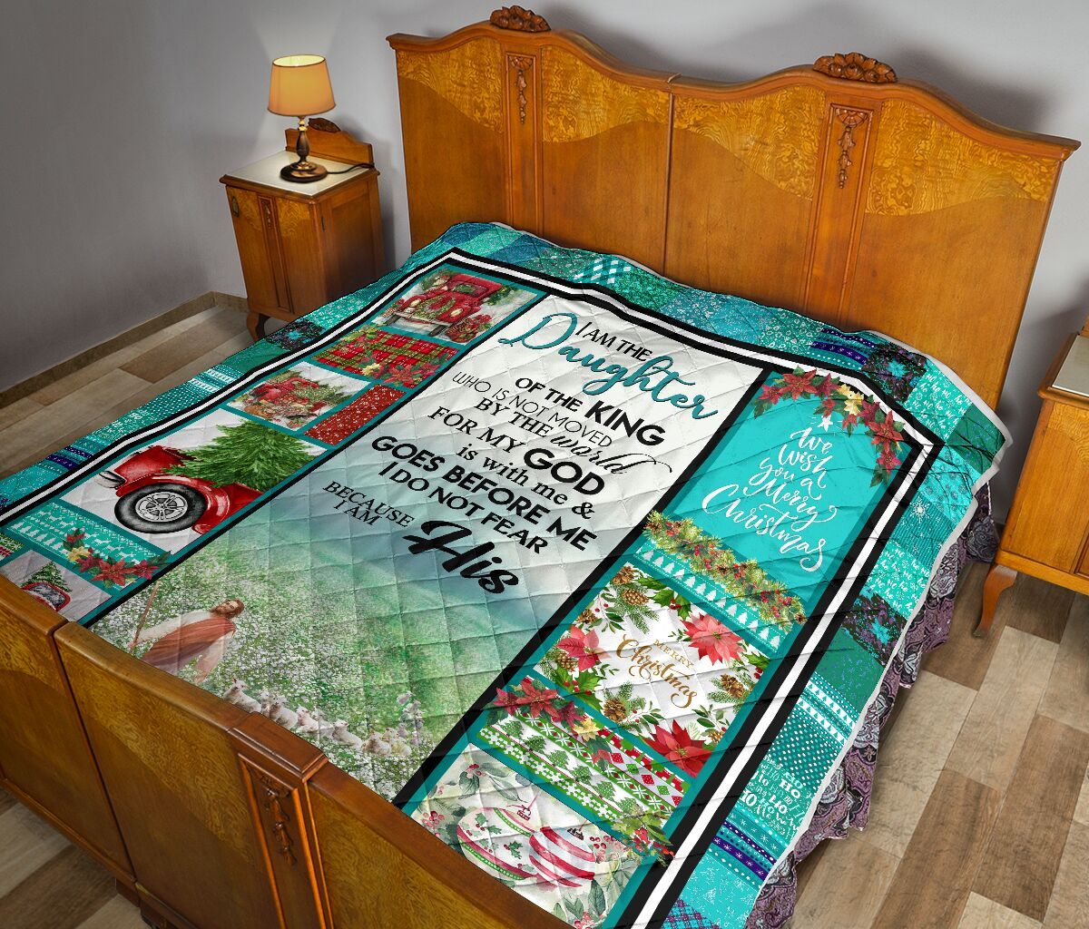 I Am The Daughter Of The King Quilt Blanket DHC02011139DD