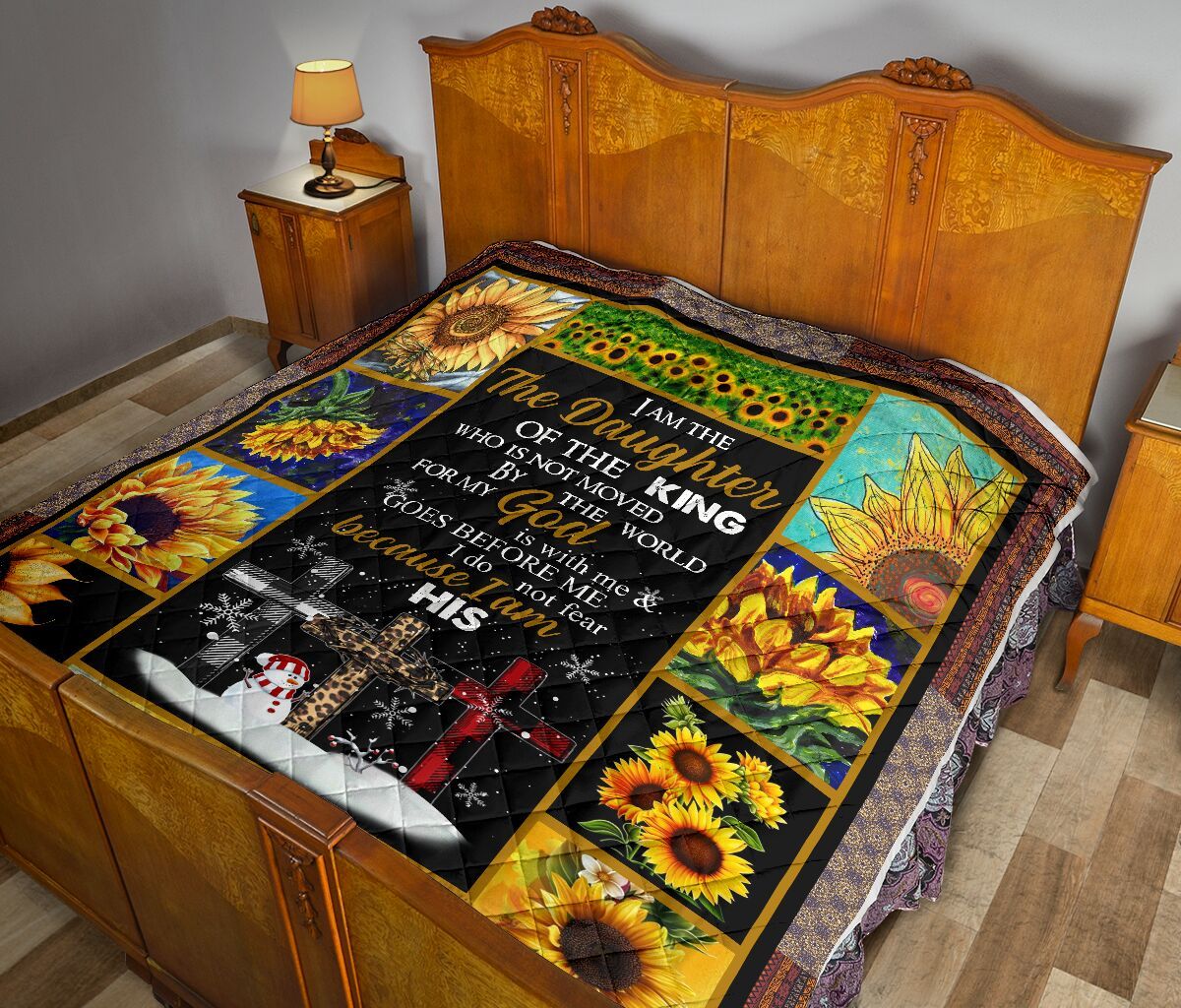 I Am The Daughter Of The King Quilt Blanket DHC02011247DD