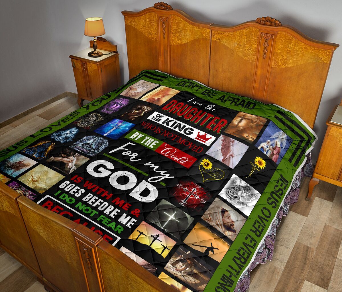 I Am The Daughter Of The King Quilt Blanket DHC02011253DD