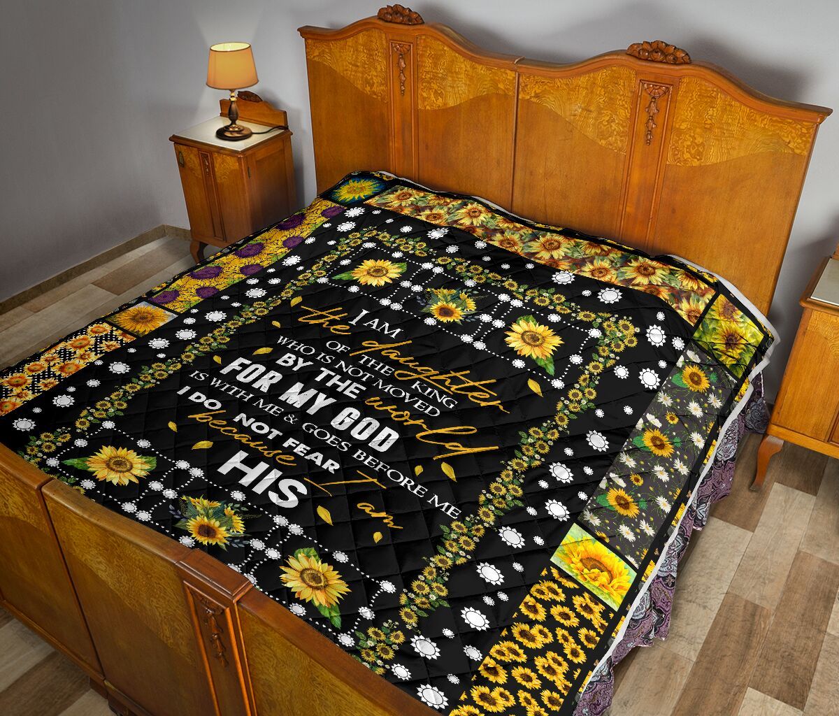 I Am The Daughter Of The King Quilt Blanket DHC02011269DD