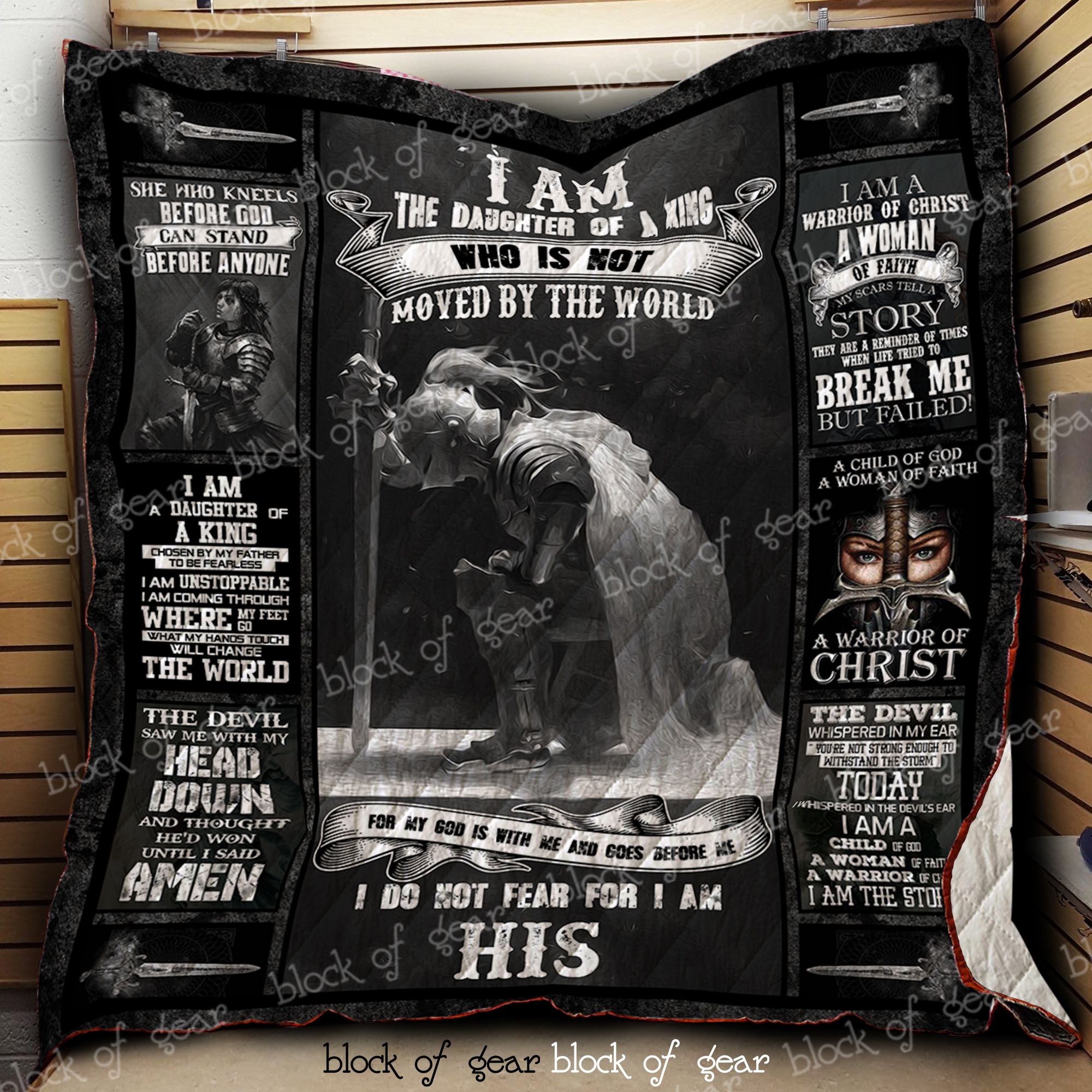 I Am The Daughter Of The King Quilt Dk491 Dhc11121863Dd