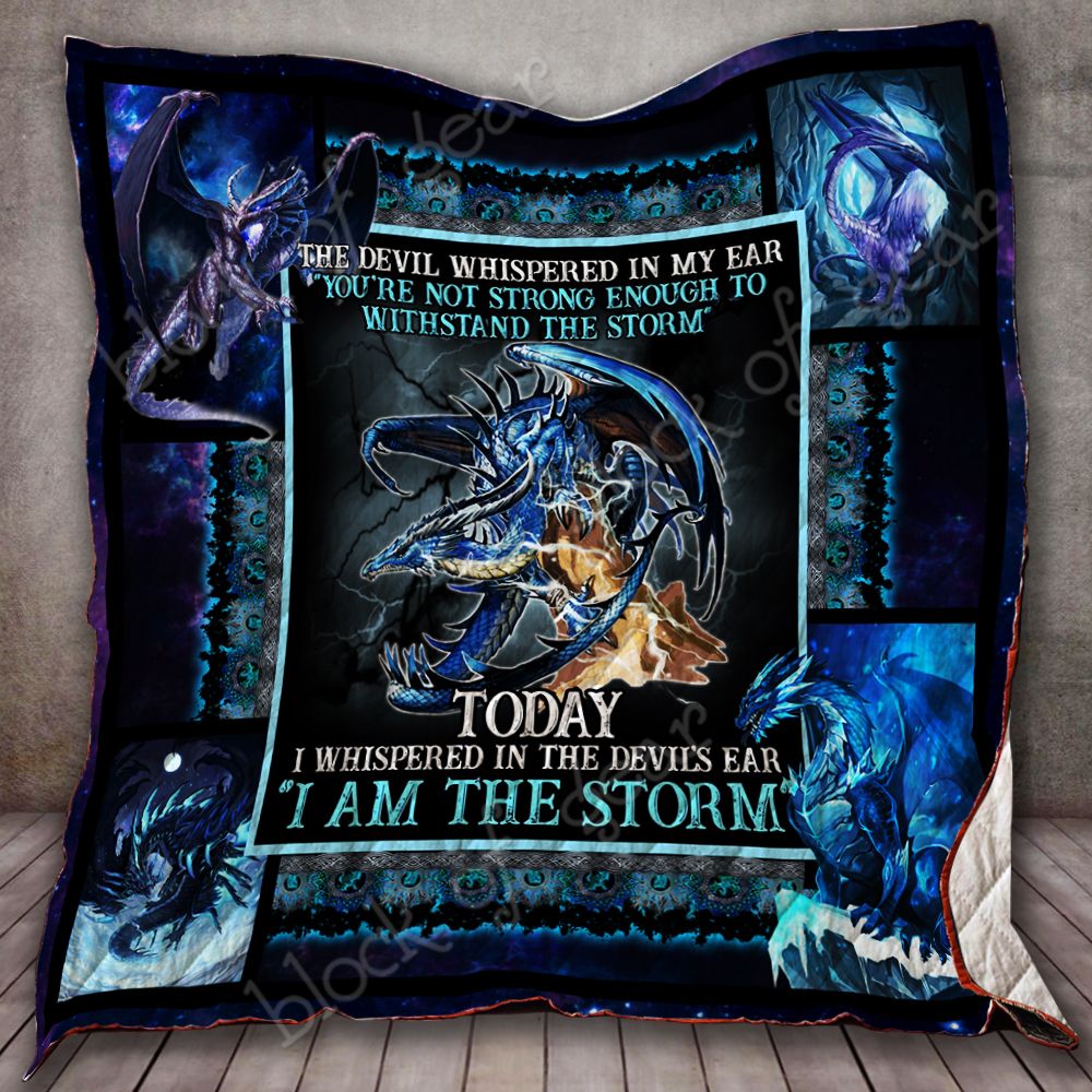 I Am The Storm Dragon Quilt Thh1269 Dhc11122640Dd