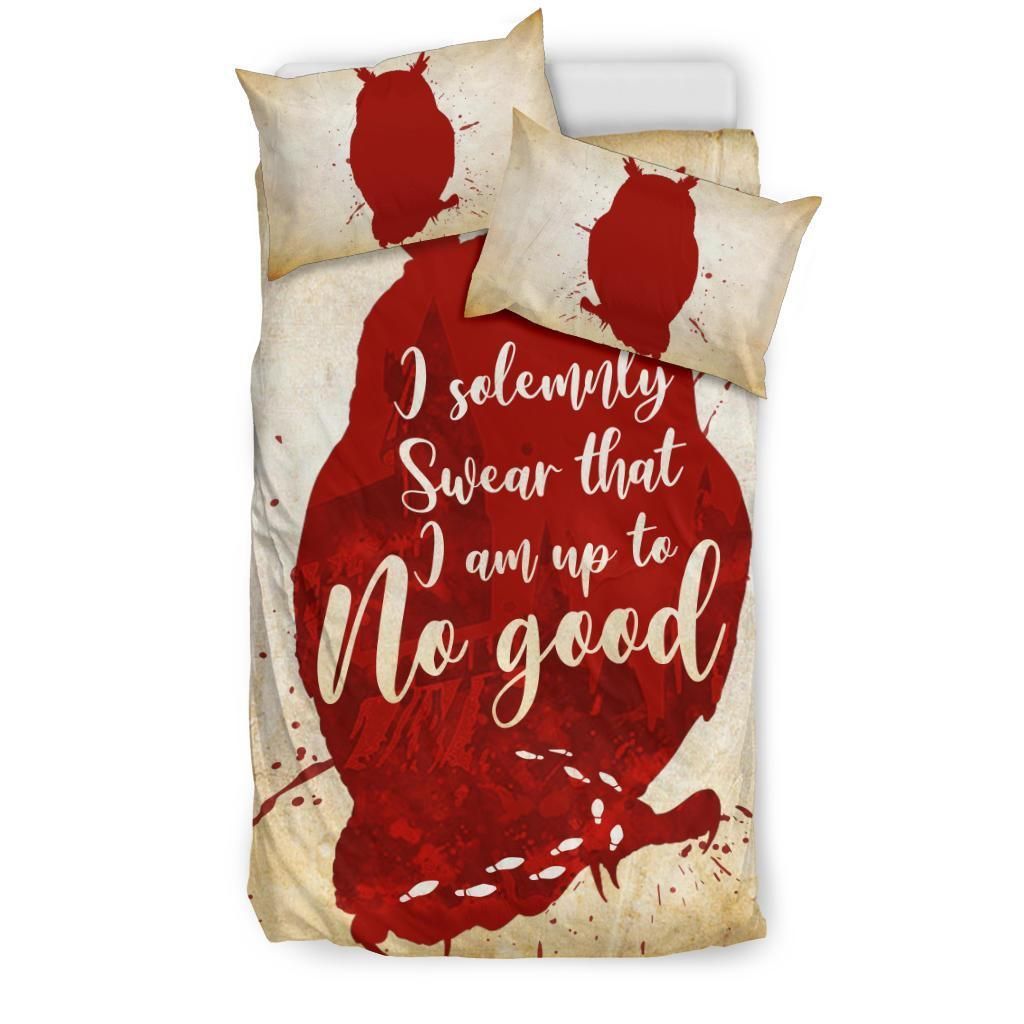 I Am Up To No Good Bedding Set