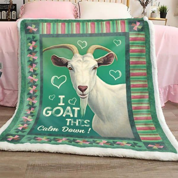 I Goat This Sherpa Fleece Blanket