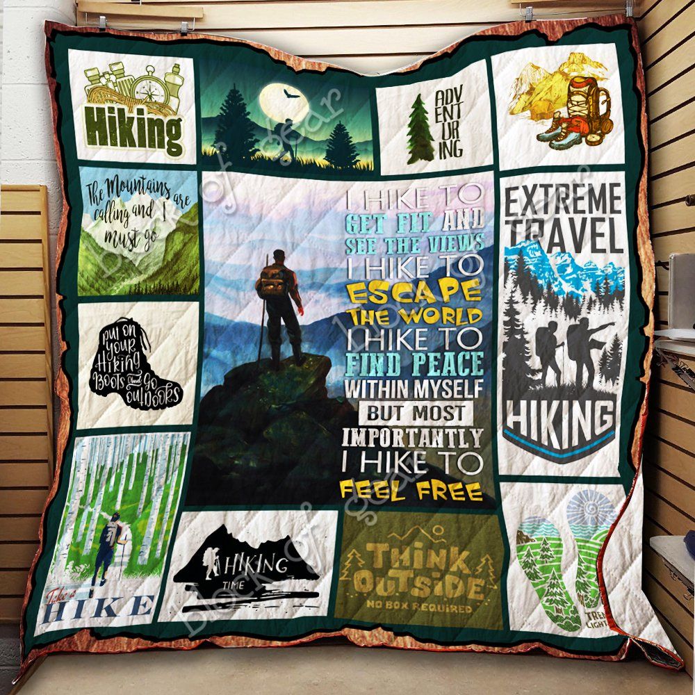 I Hike To Feel Free Hiking Quilt Thh1122 Dhc11122755Dd
