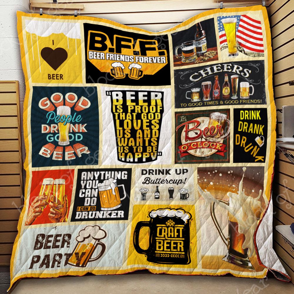 I Love Beer Quilt Thb819 Dhc11121837Dd