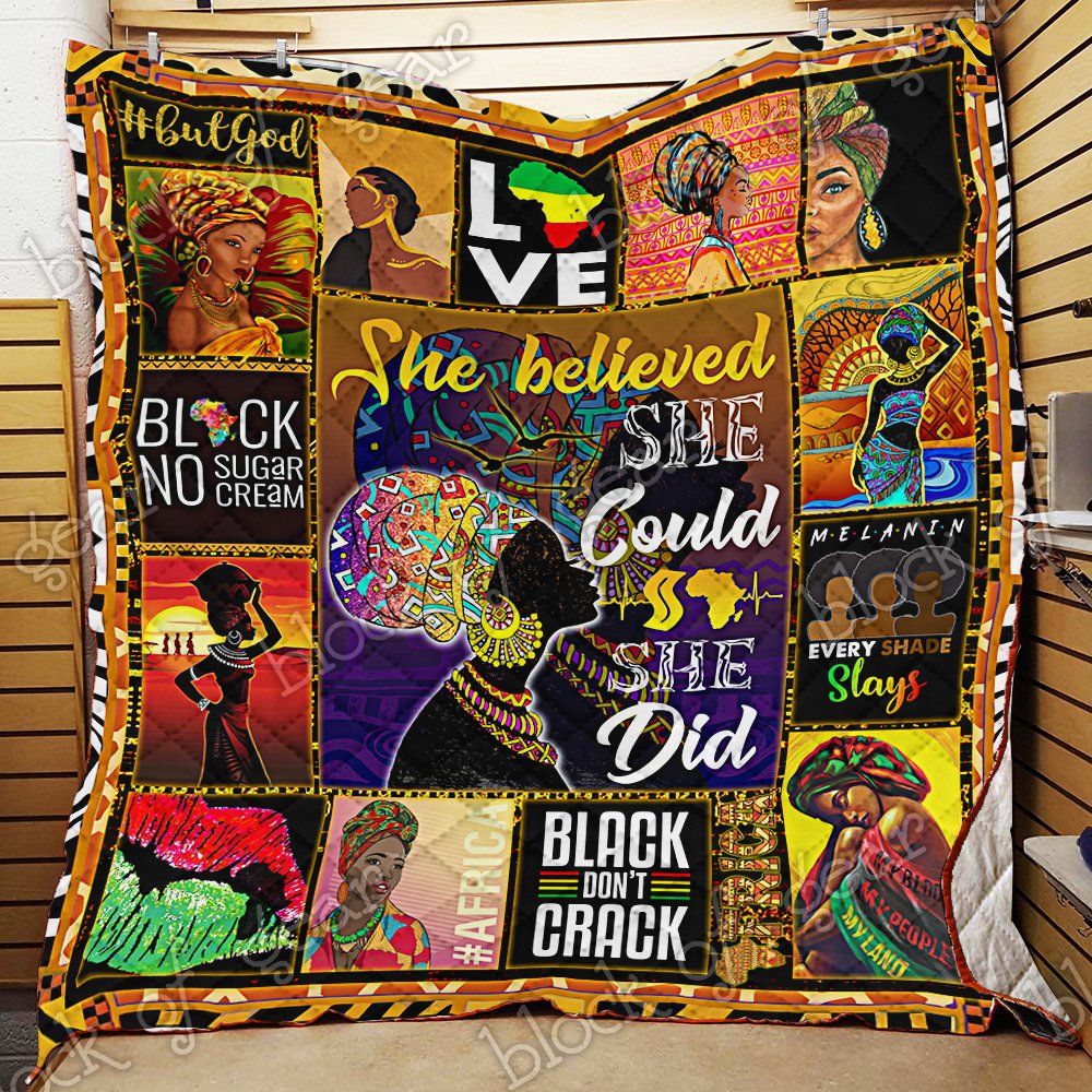I Love Being A Black Woman Quilt Pn694 Dhc11122606Dd