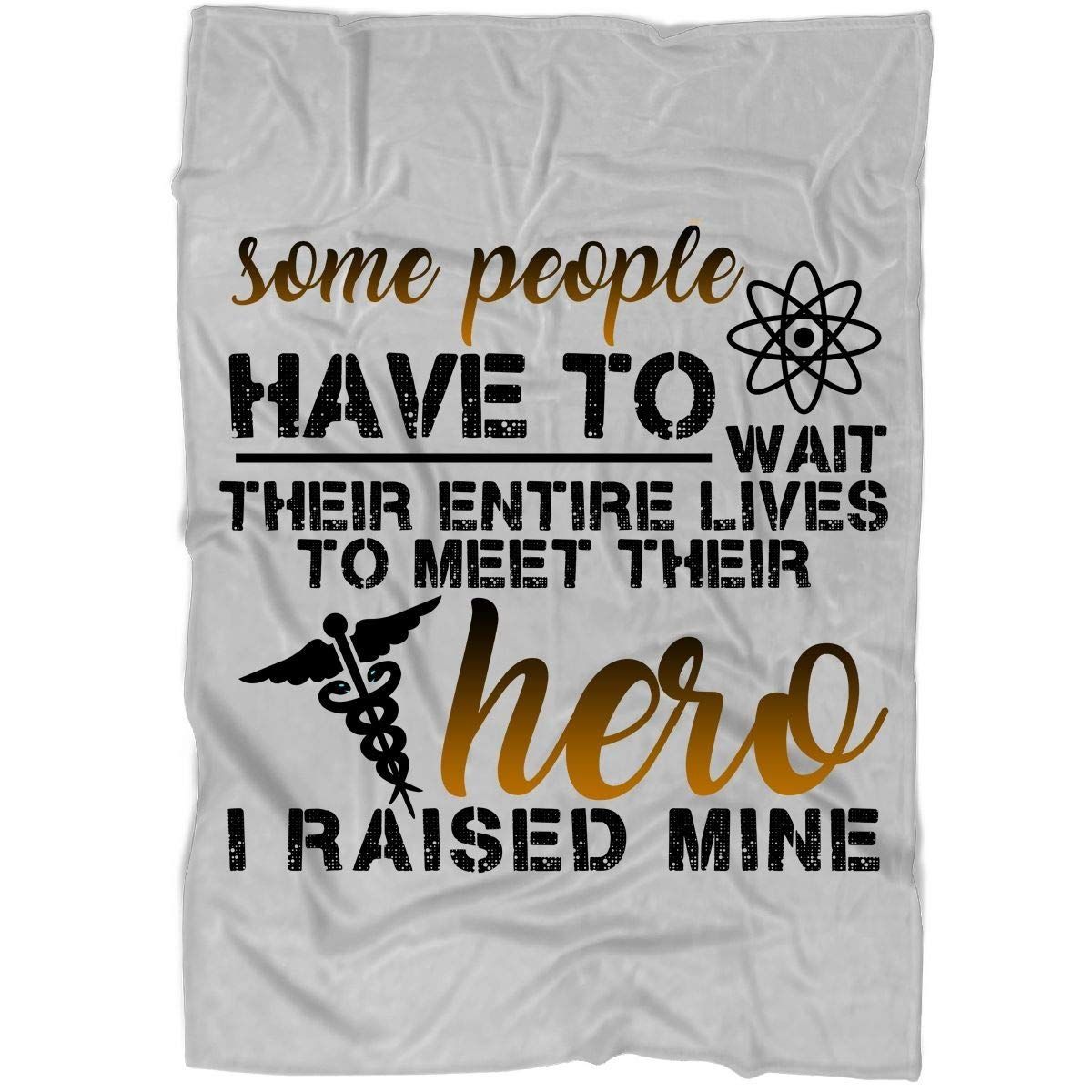 I Love Being A Nurse Sherpa Fleece Blanket