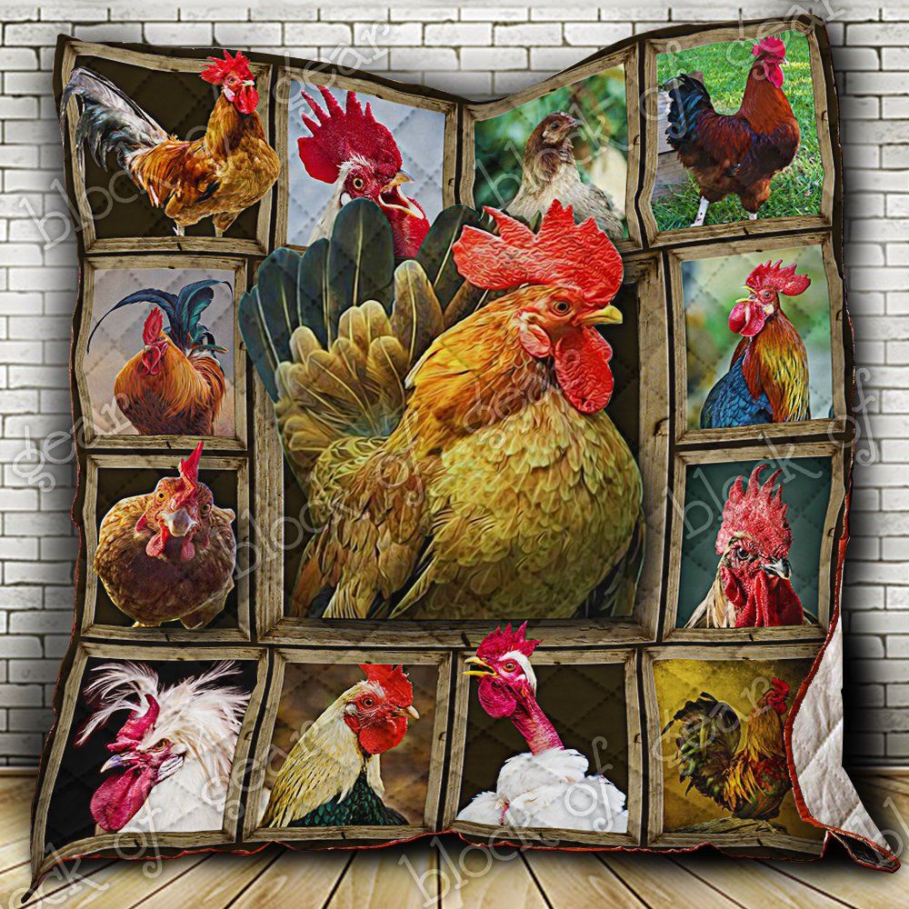 I Love Chicken Quilt Np204 Dhc11122625Dd